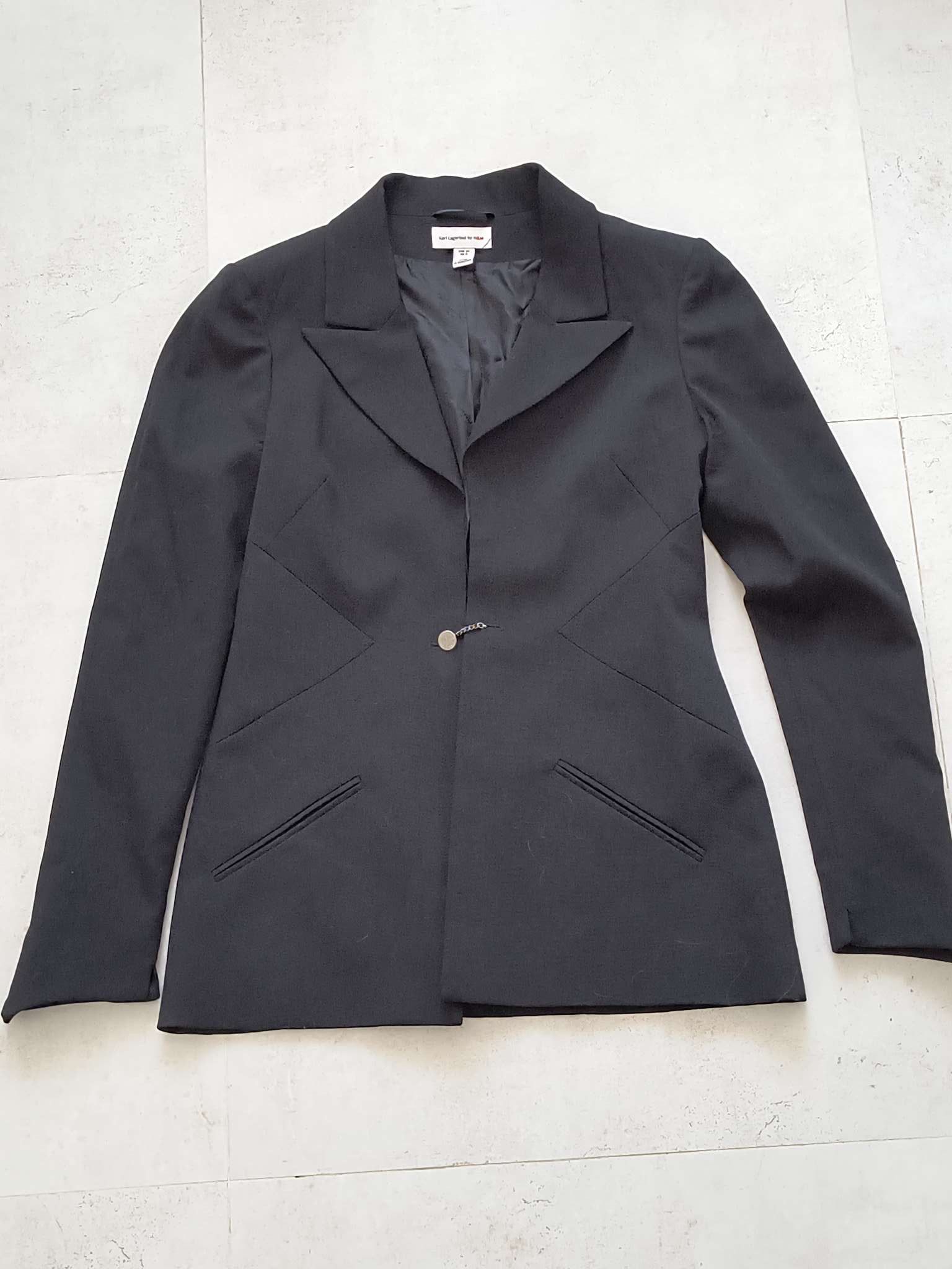 Karl Lagerfeld Black jacket Karl Lagerfeld for H&M Size M / US 6-8 / IT 42-44 - 4 Thumbnail