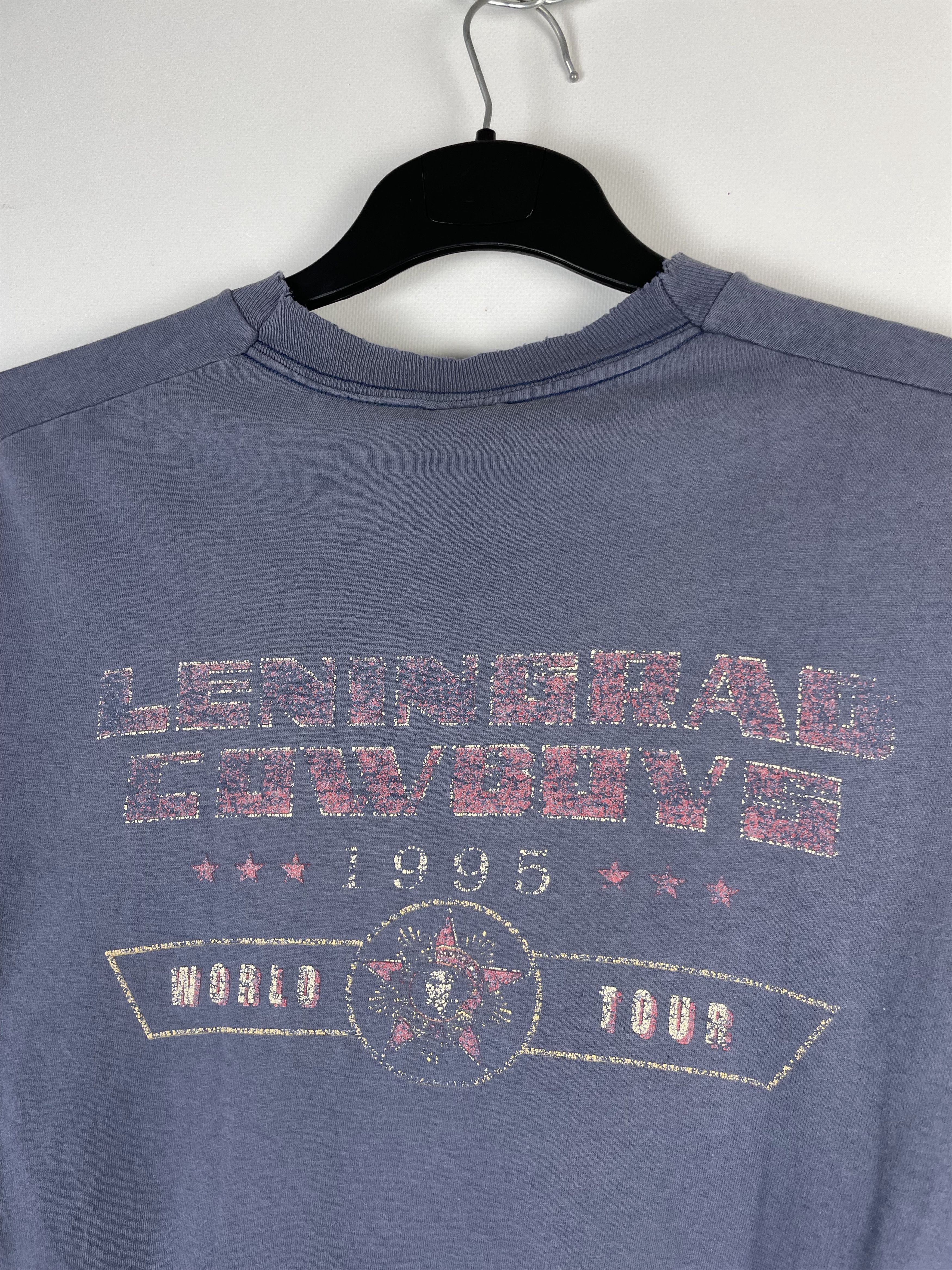 Band Tees Vintage 1995 Leningrad Cowboys Tee Size US XL / EU 56 / 4 - 8 Thumbnail