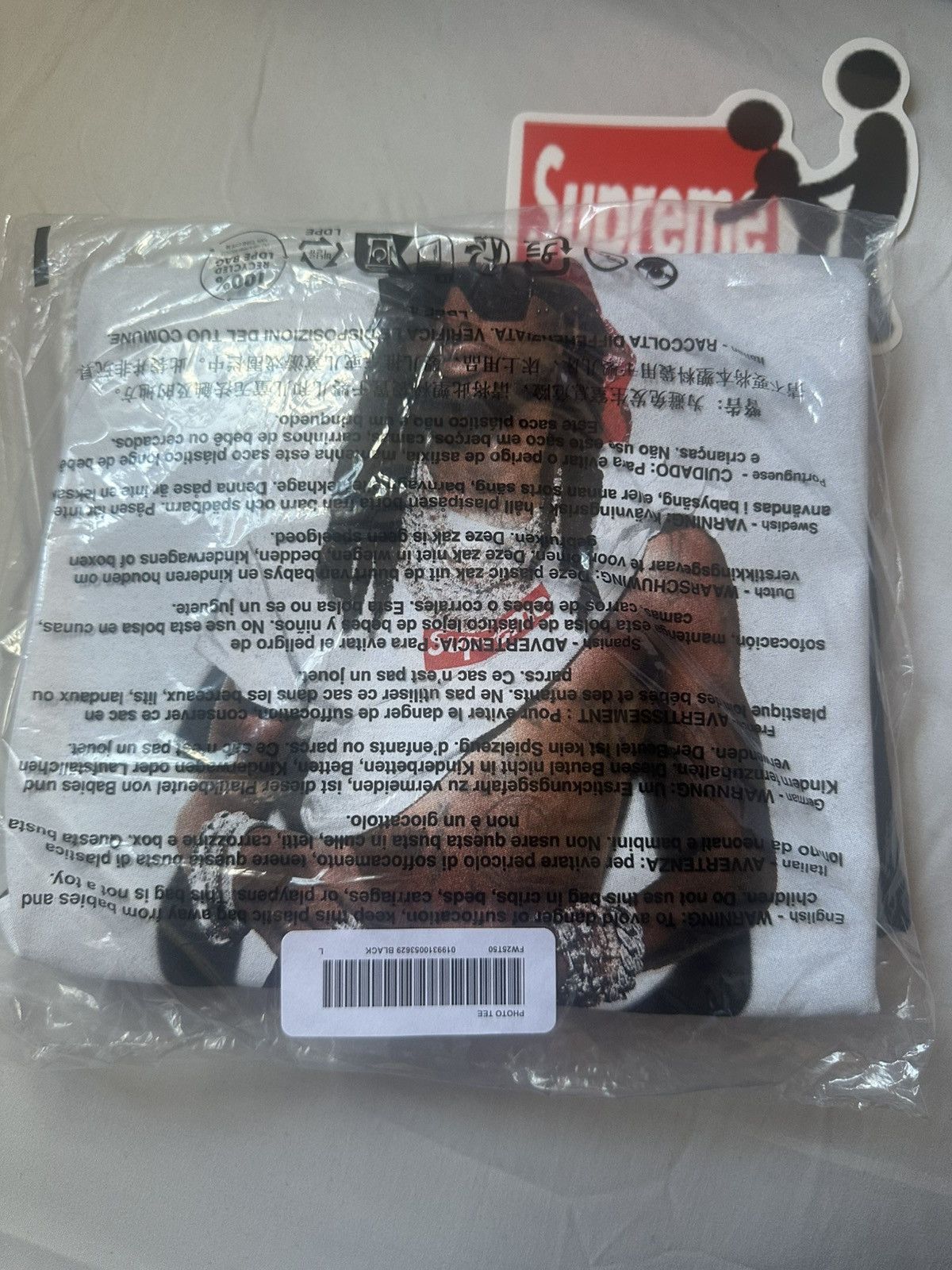 Supreme Supreme Playboi Carti Photo Tee Size US L / EU 52-54 / 3 - 1 Thumbnail