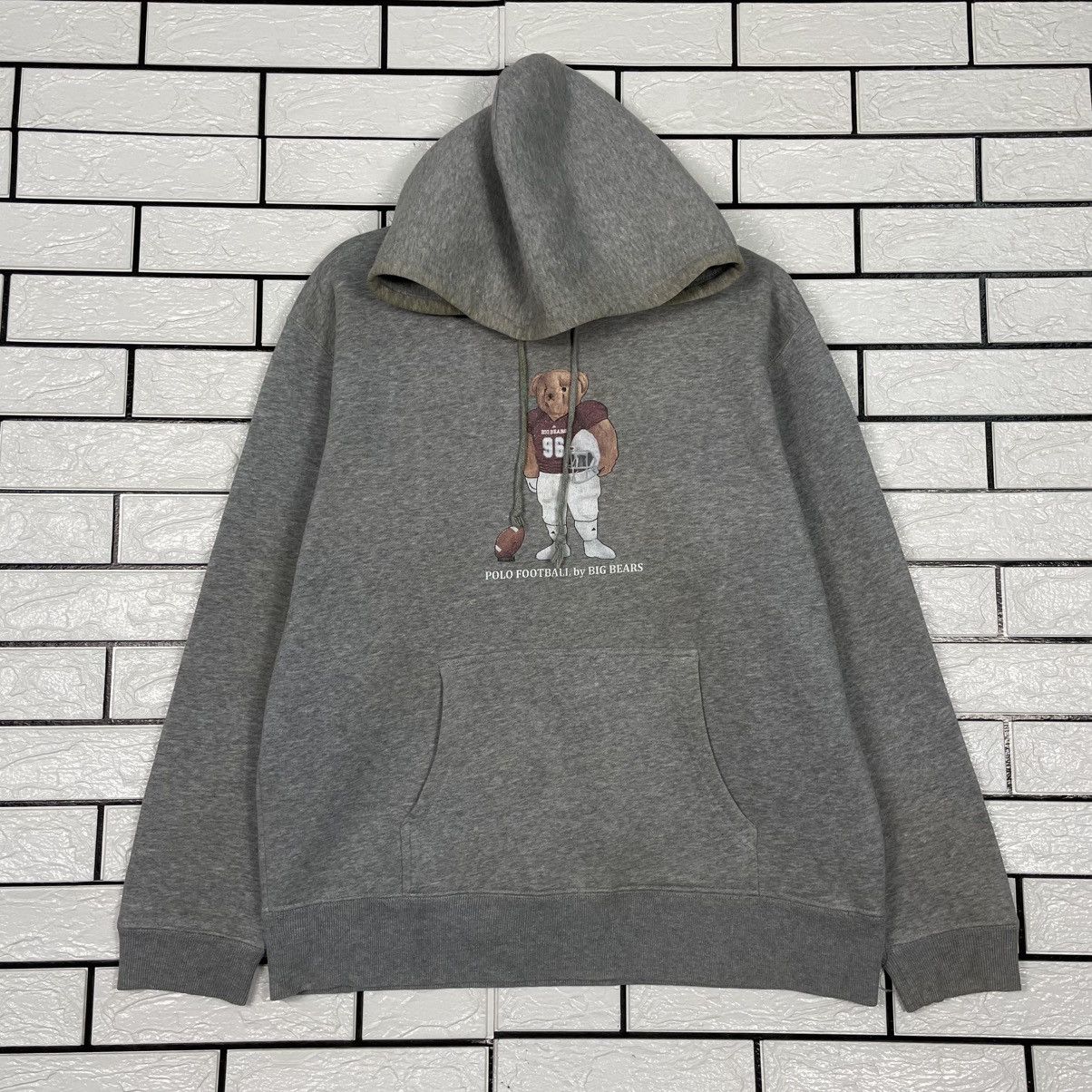 Japanese Brand Polo Football By Big Bear Pullover Hoodie Size US M / EU 48-50 / 2 - 1 Thumbnail