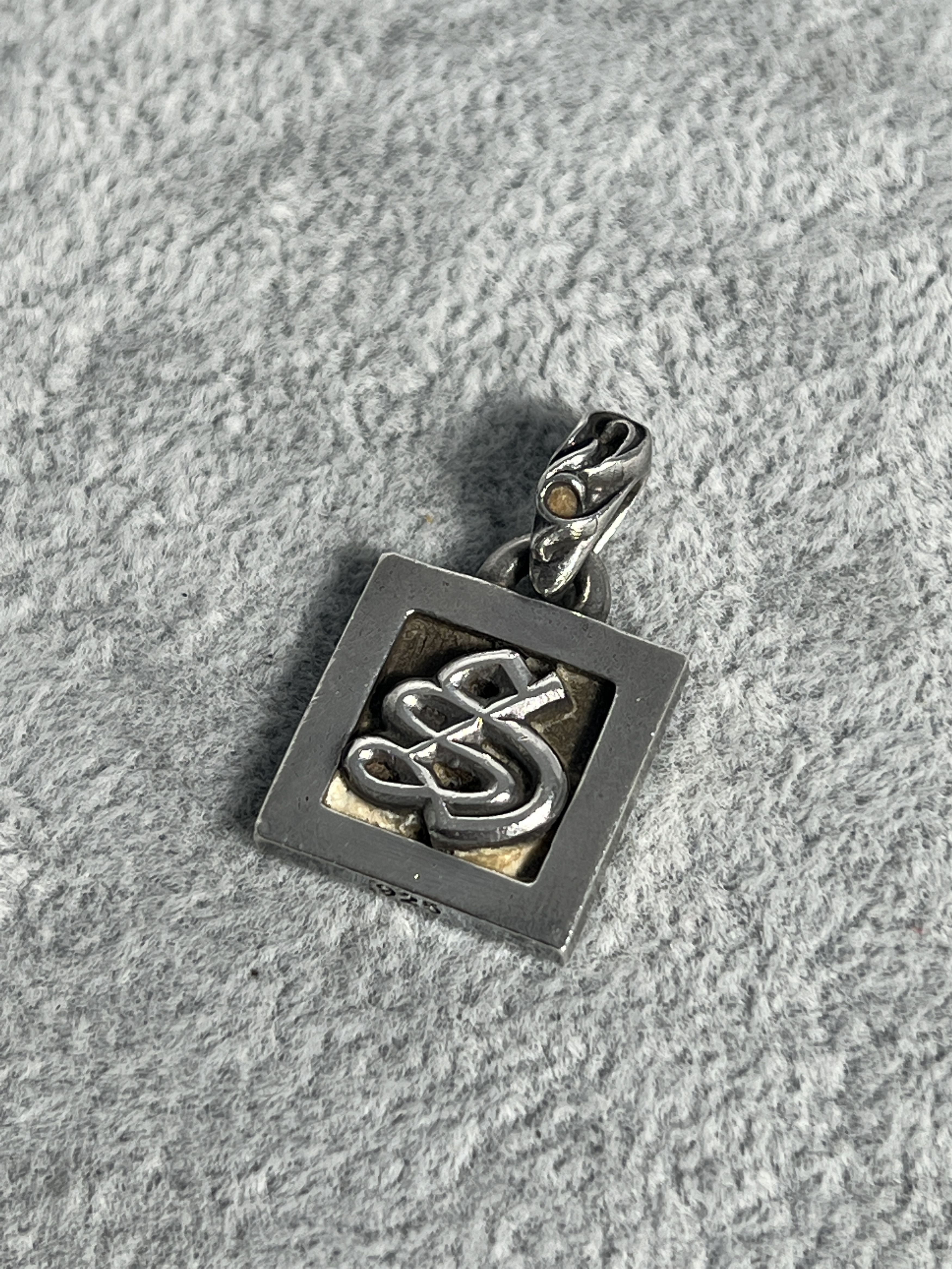 Chrome Hearts Chrome Hearts CH Square Pendant 2002 .925 Silver Size ONE SIZE - 6 Thumbnail