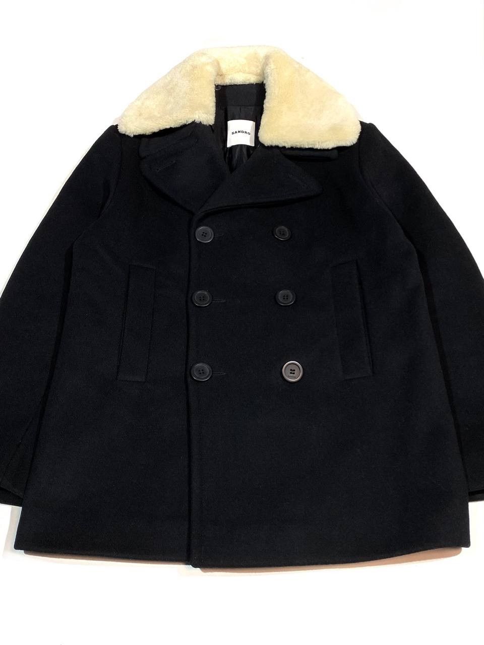 Sandro Sandro Paris Wool Coat Men Jacket Size US S / EU 44-46 / 1 - 15 Thumbnail