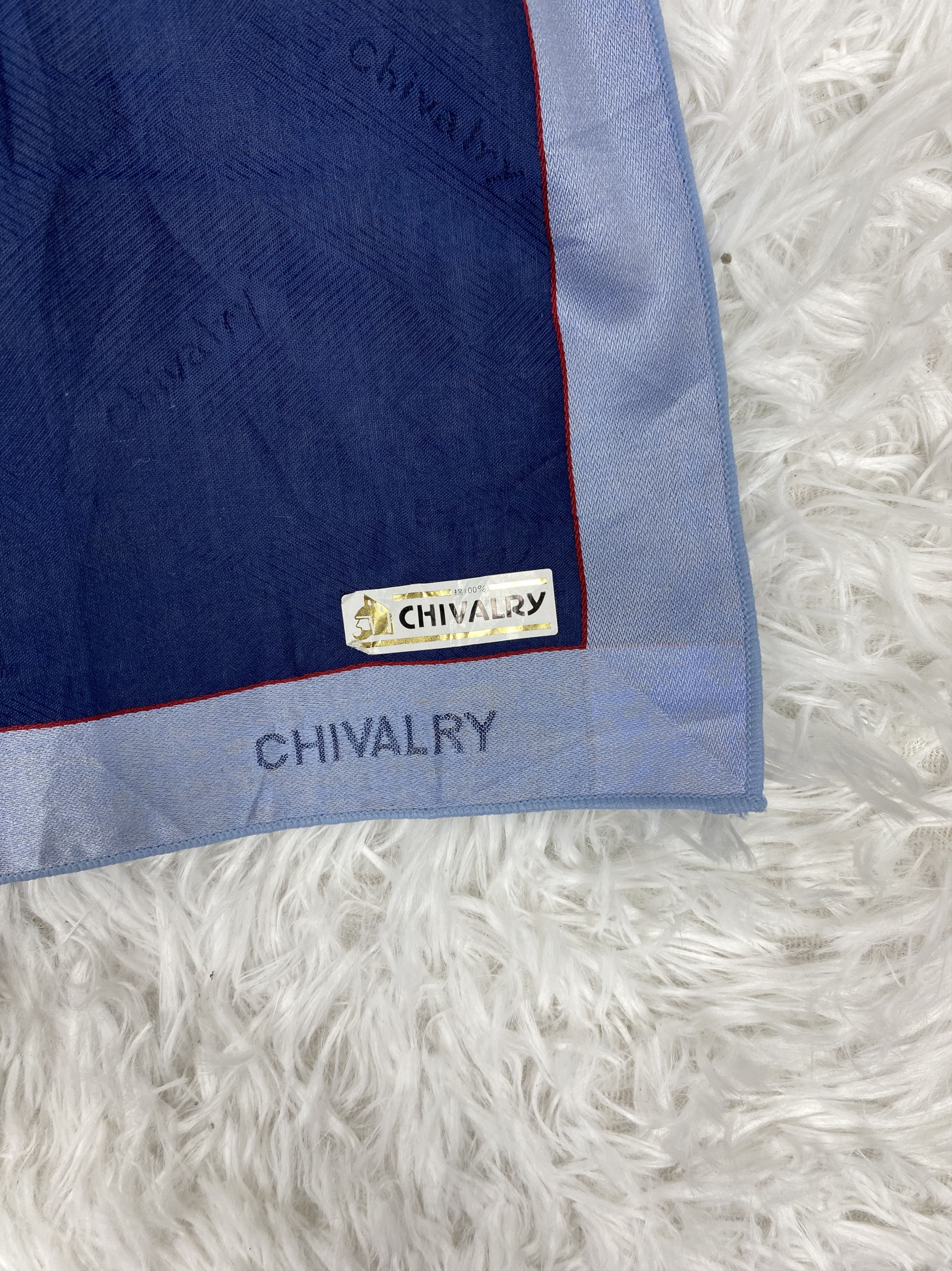 Designer × Vintage Vintage Chivalry Handkerchief neckerchief PH0787 Size ONE SIZE - 3 Thumbnail