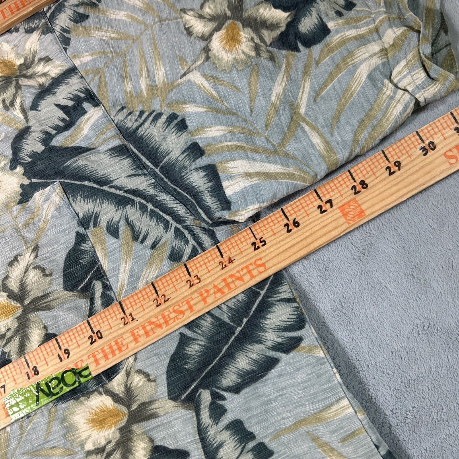 Tommy Bahama Tommy Bahama 70s Hawaiian Loop Collar Silk Linen Shirt XL Size US XL / EU 56 / 4 - 10 Thumbnail