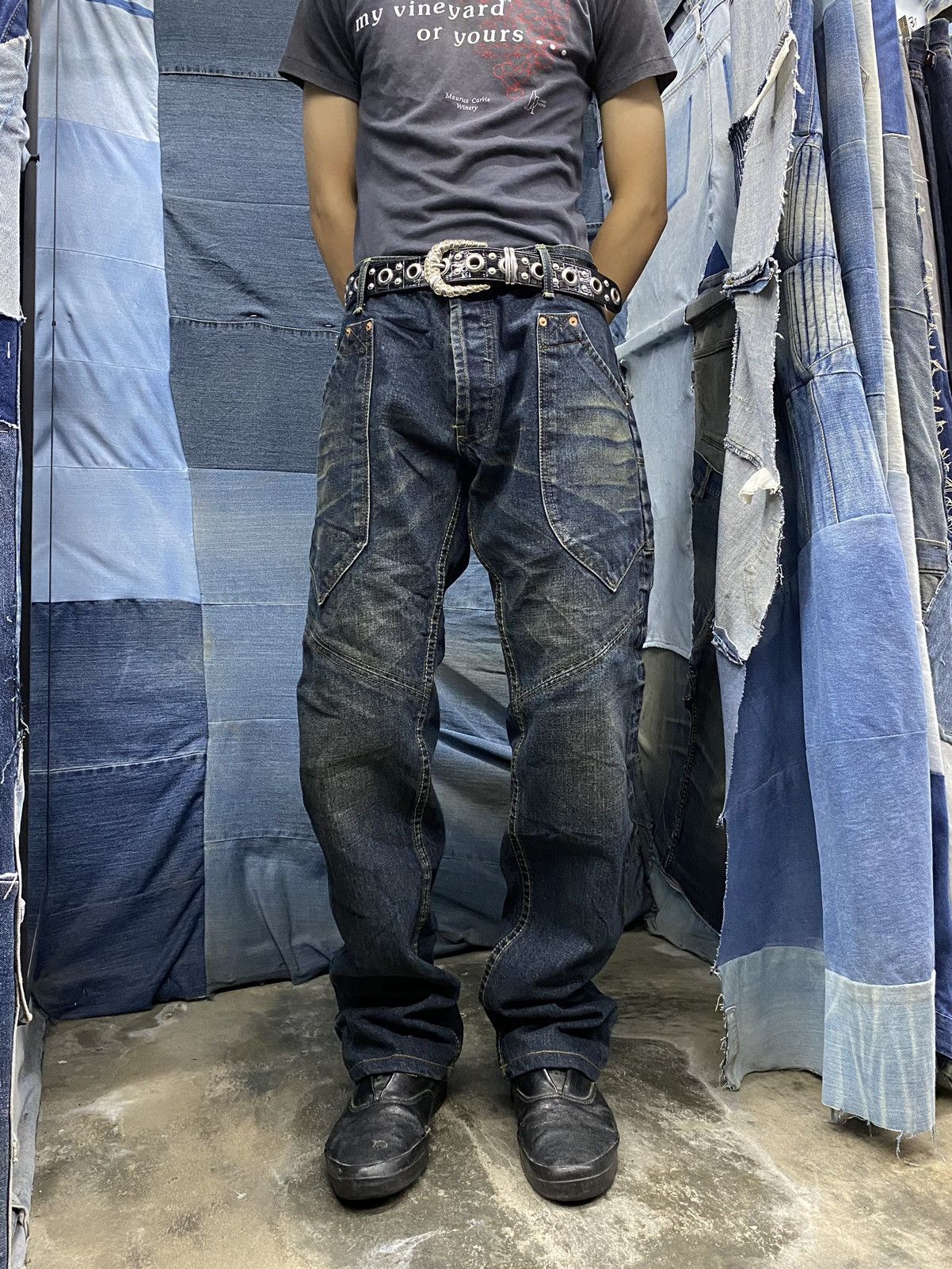 If Six Was Nine × Japanese Brand undefined japanese brand soi denim jeans Size US 32 / EU 48 - 15 Thumbnail
