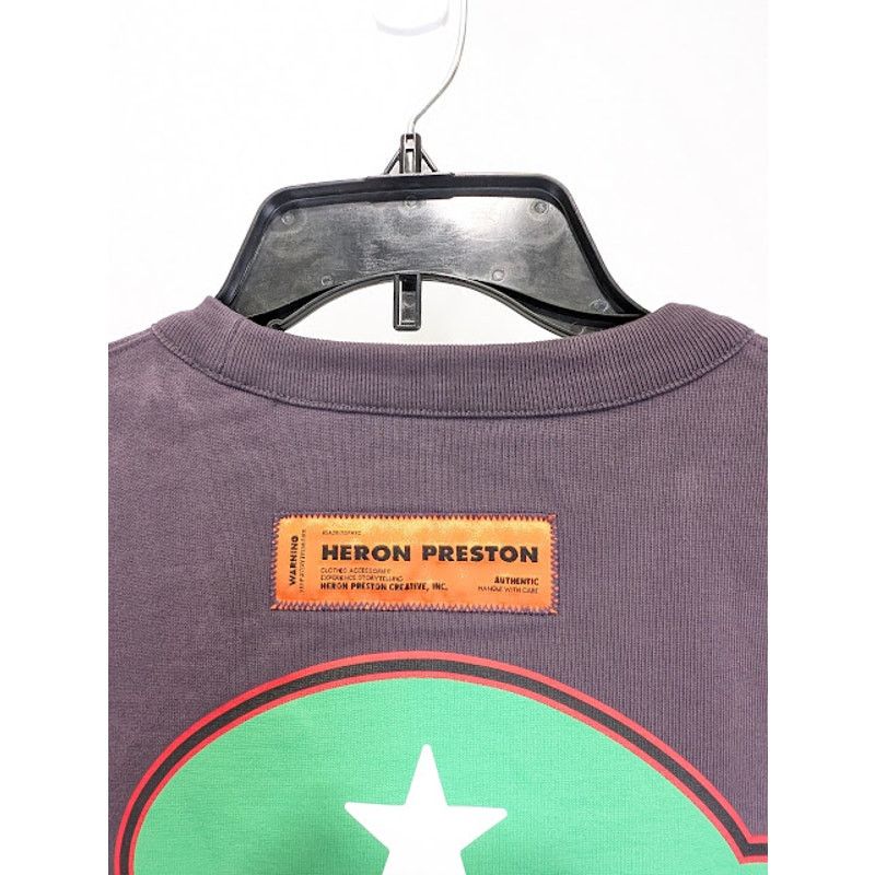 Heron Preston o1rshd1 Q:2 / HP Monster Short Sleeve Tee T-Shirt in Purple Size US L / EU 52-54 / 3 - 10 Thumbnail