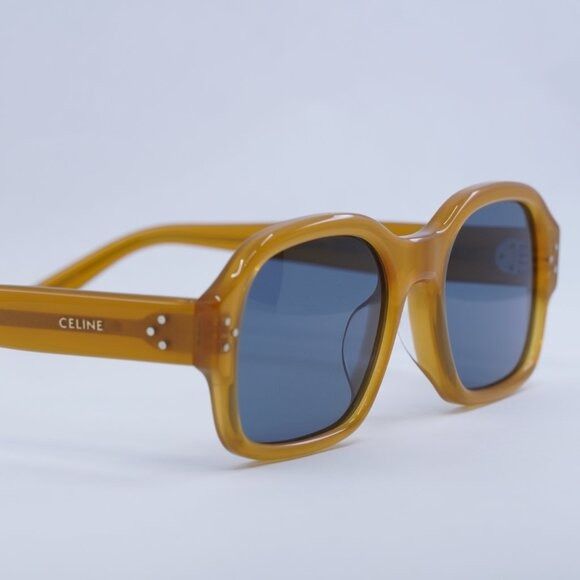 Celine 🕶️ New Celine CL40266U 47V Sunglasses - Milky Honey Frame Size ONE SIZE - 4 Thumbnail