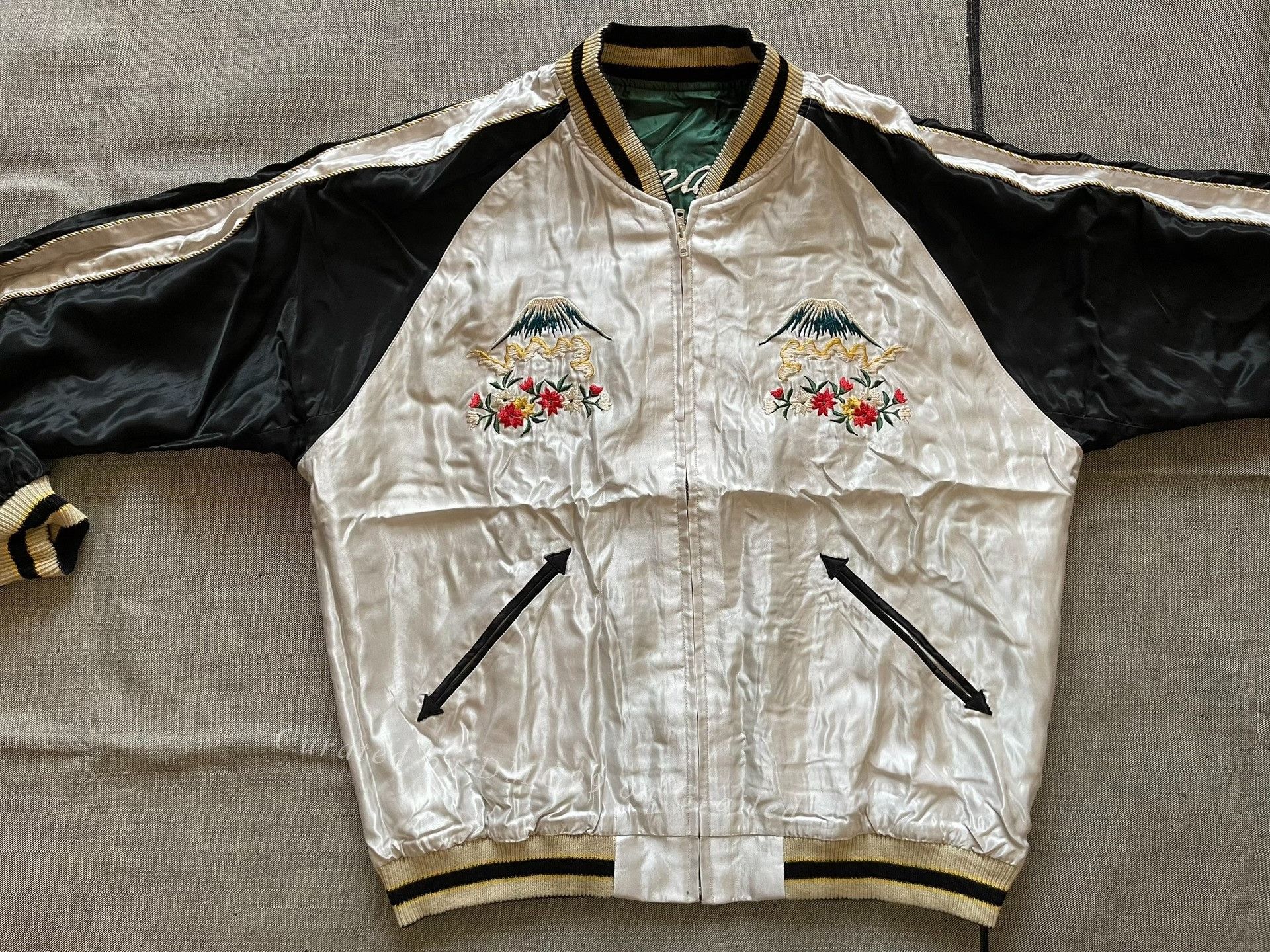 Other Tailor Toyo Yokosuka Embroidered Jacket Size US XXL / EU 58 / 5 - 1 Thumbnail