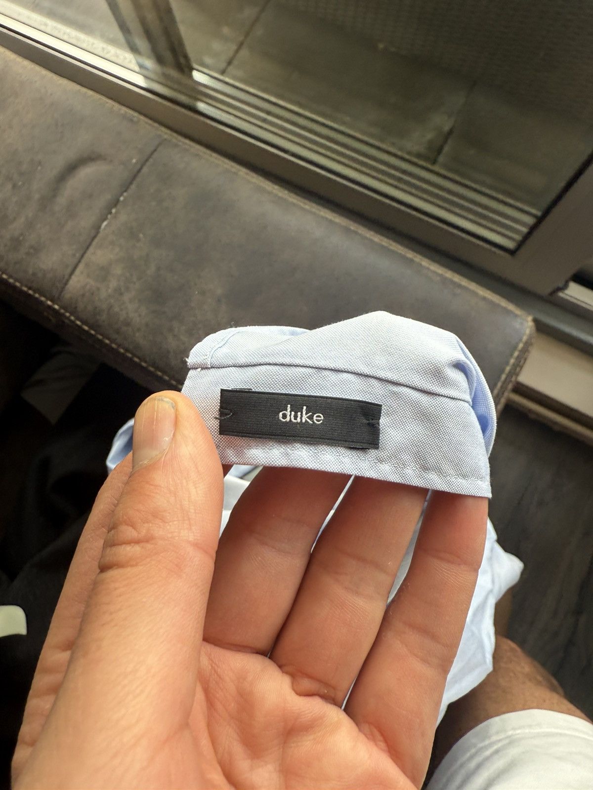 Gucci Sky Blue Shirt with White Contrast Collar Size US S / EU 44-46 / 1 - 12 Thumbnail