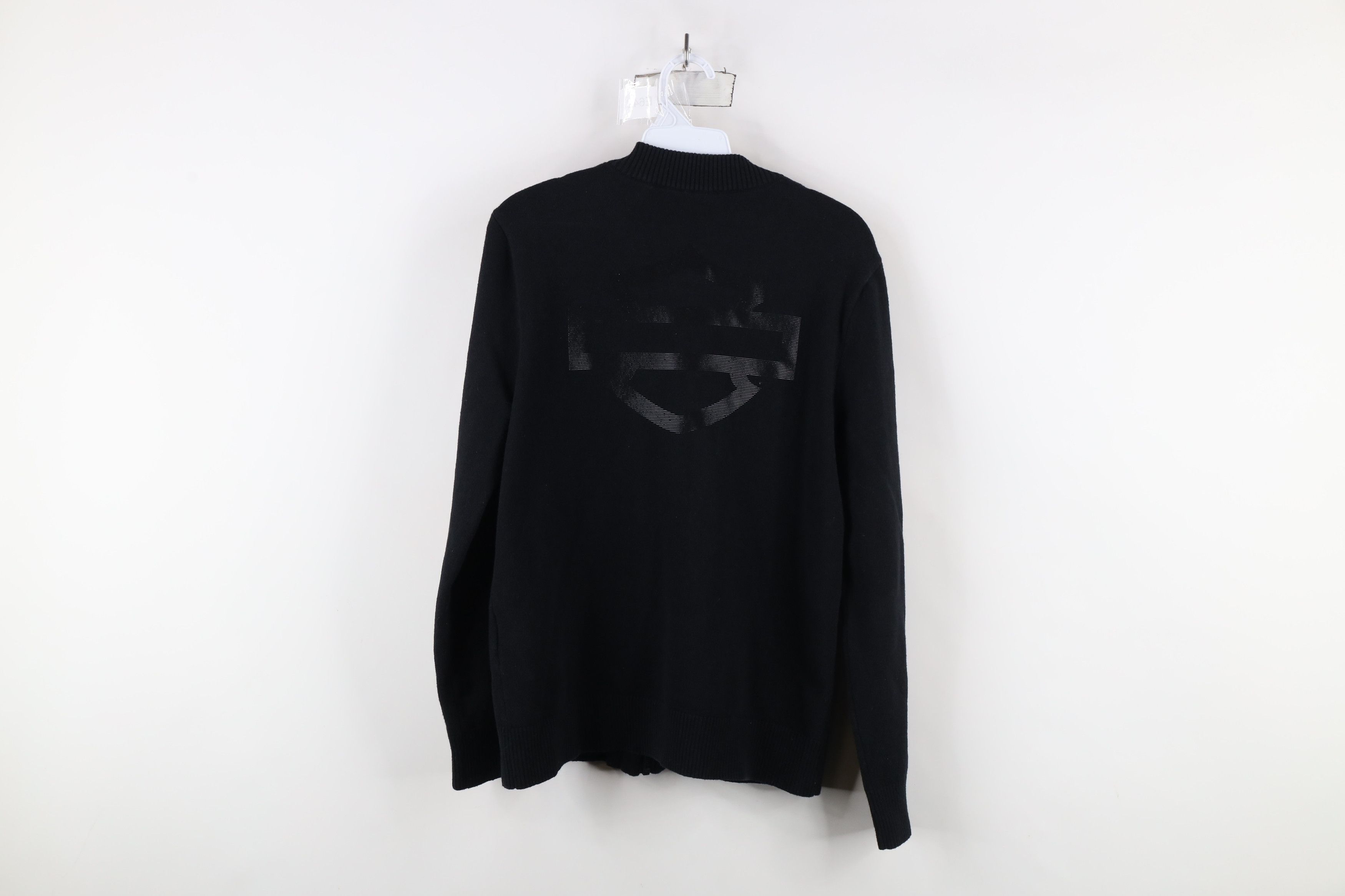 Harley Davidson × Vintage Vintage Harley Davidson Wool Blend Knit Full Zip Sweater Size US M / EU 48-50 / 2 - 11 Thumbnail