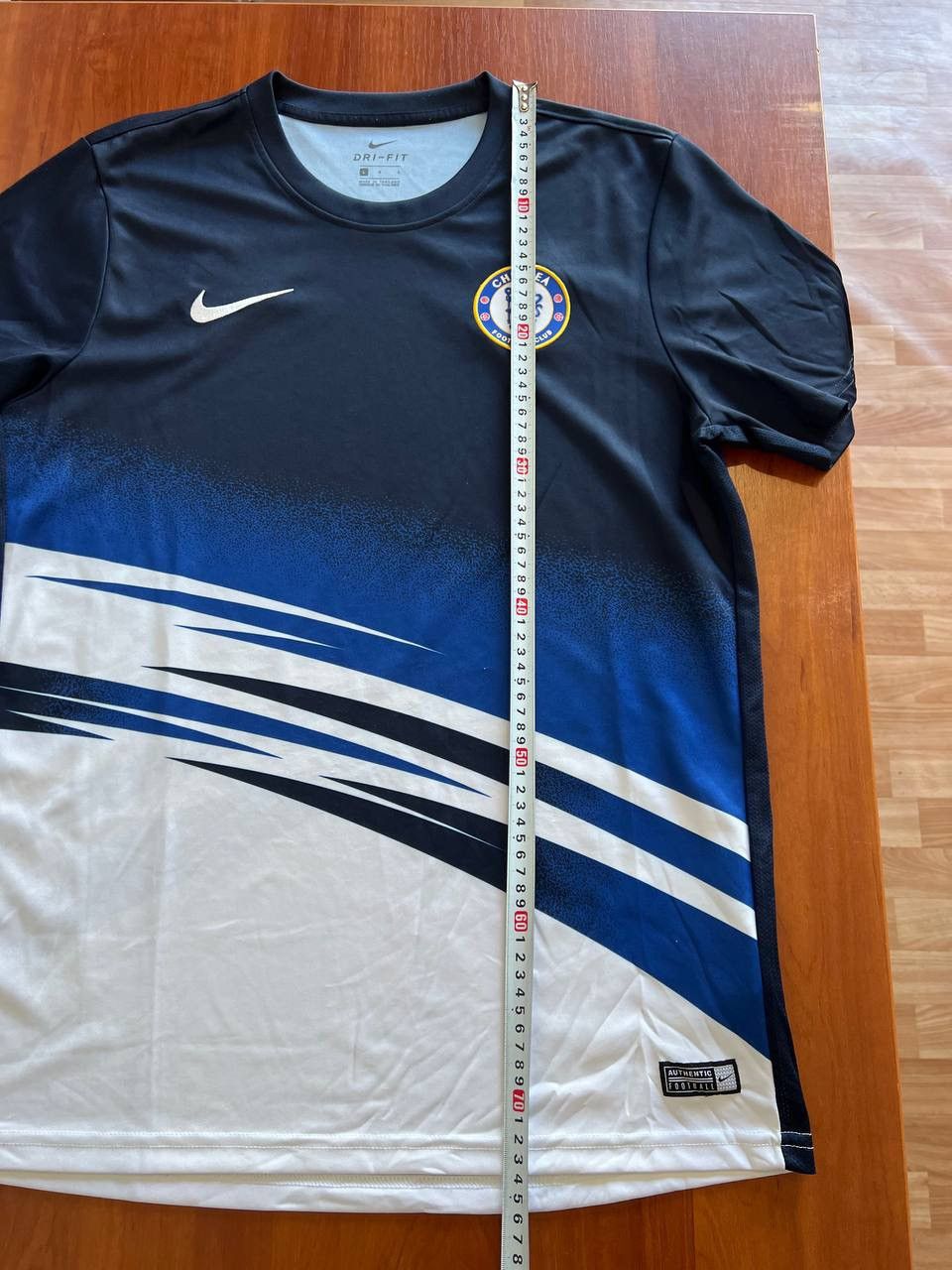 Nike 2019/20 CHELSEA FC TRAINING FOOTBALL SHIRT SOCCER JERSEY L Size US L / EU 52-54 / 3 - 17 Thumbnail
