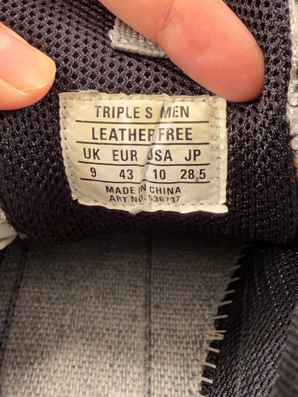 Balenciaga Balenciaga Triple S Sneaker 'Grey Silver' | Grailed