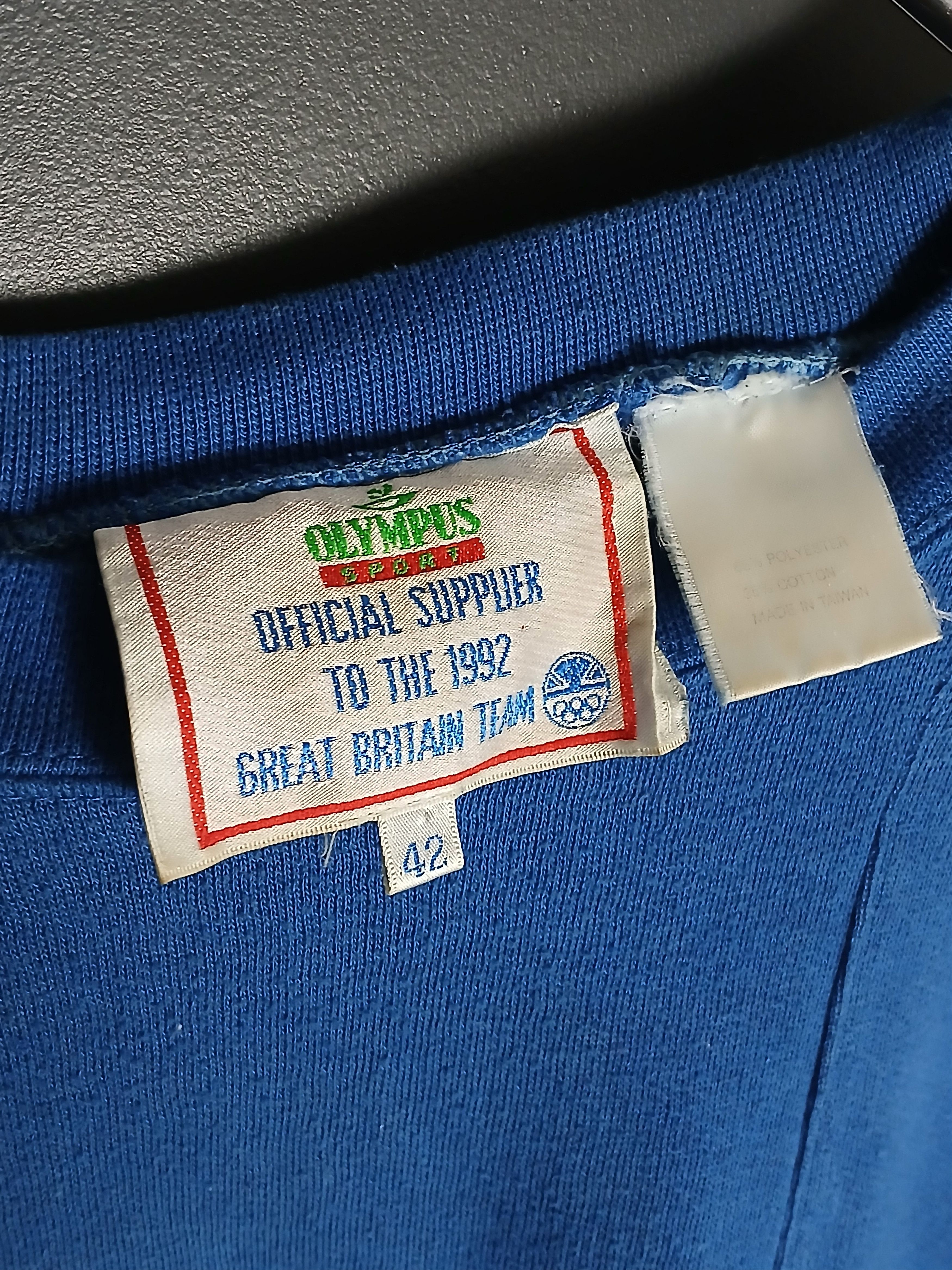 USA Olympics Vintage 1992 Olympus Sport Olympic Winter Games Sweatshirt Size US L / EU 52-54 / 3 - 7 Thumbnail