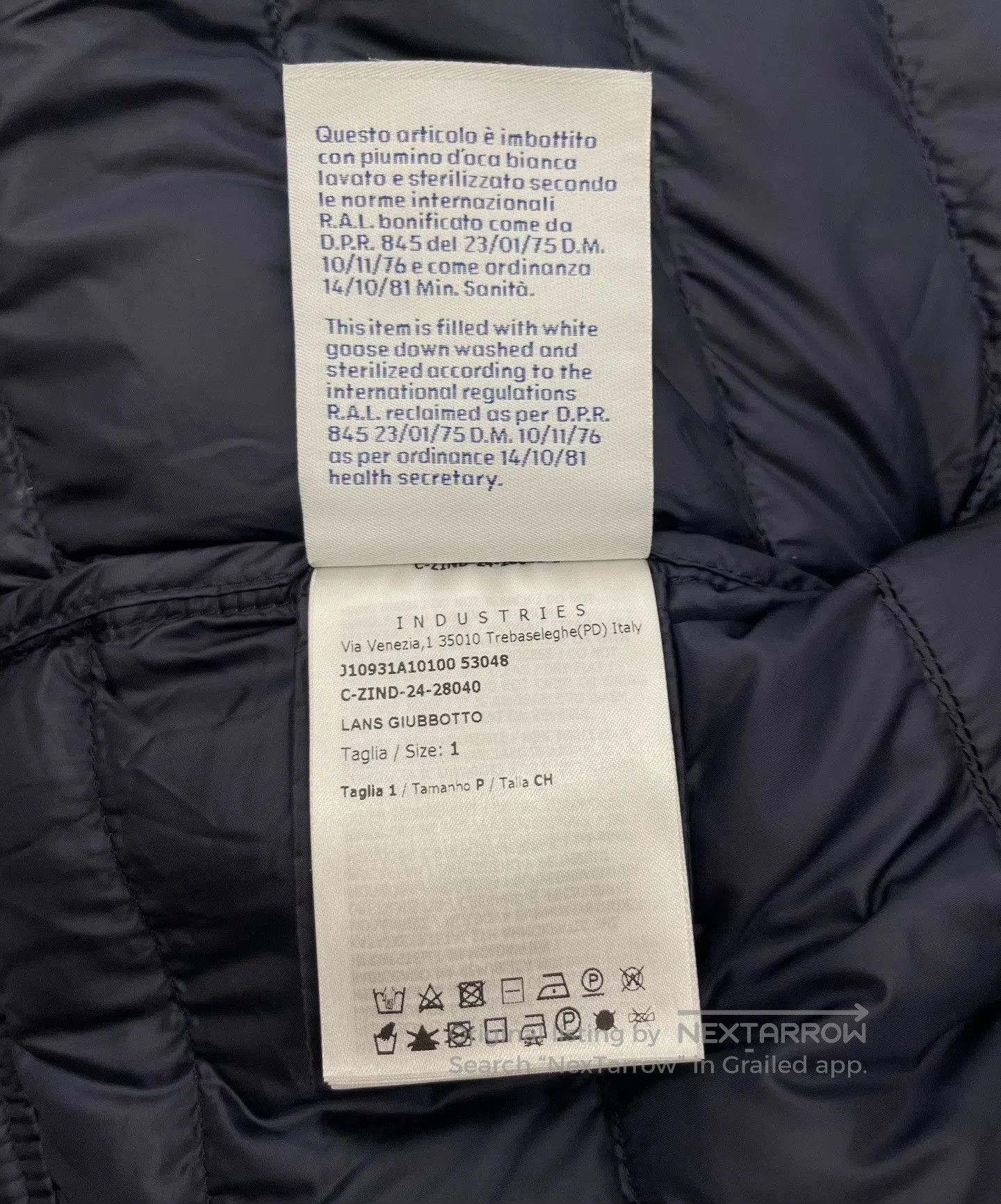 Moncler Moncler LEANL Stand Collar Down Jacket. Size S / US 4 / IT 40 - 6 Thumbnail