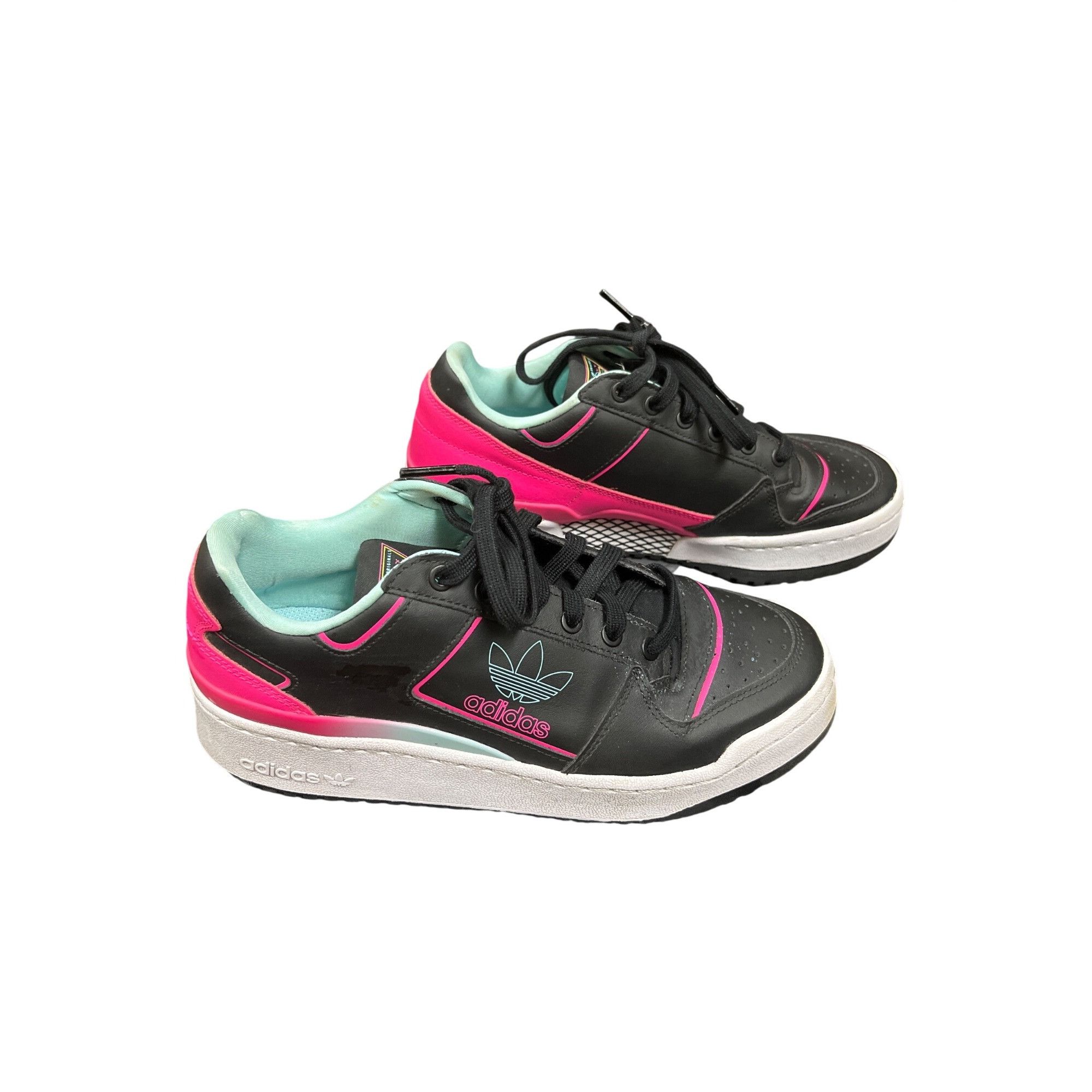 Adidas Adidas GY4667 wms Originals Forum bold shock pink black low Size US 9 / IT 39 - 3 Thumbnail