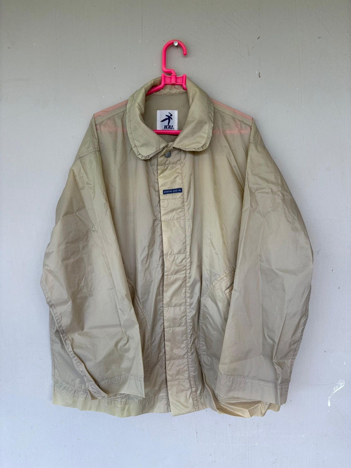 Issey Miyake Vintage Hai Sporting Gear Issey Miyake Nylon Jacket Be Happy Size US M / EU 48-50 / 2 - 1 Thumbnail
