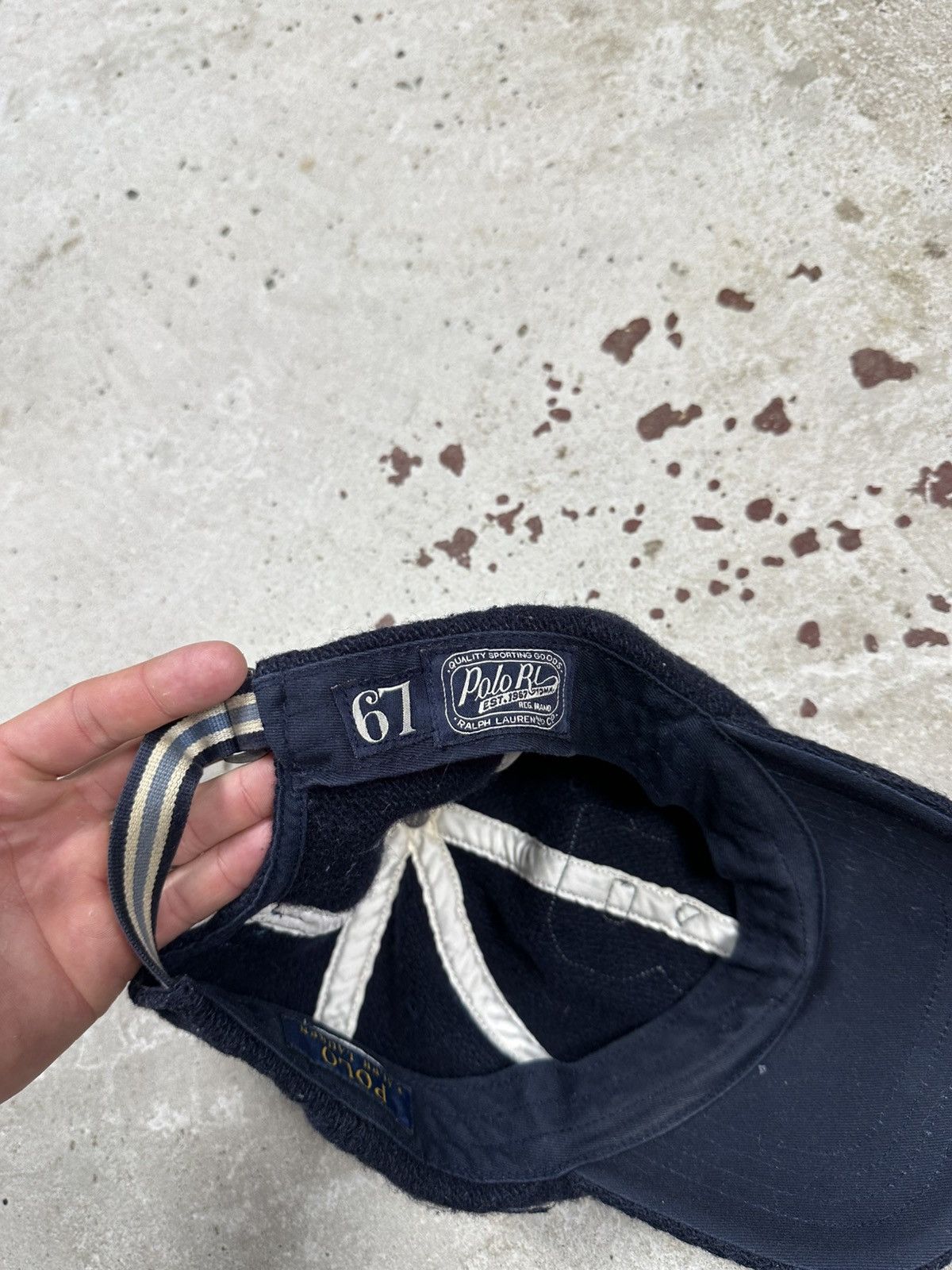 Polo Ralph Lauren Polo Ralph Lauren Varisty Tiger Patch Letterman Hat Cap Size ONE SIZE - 10 Thumbnail