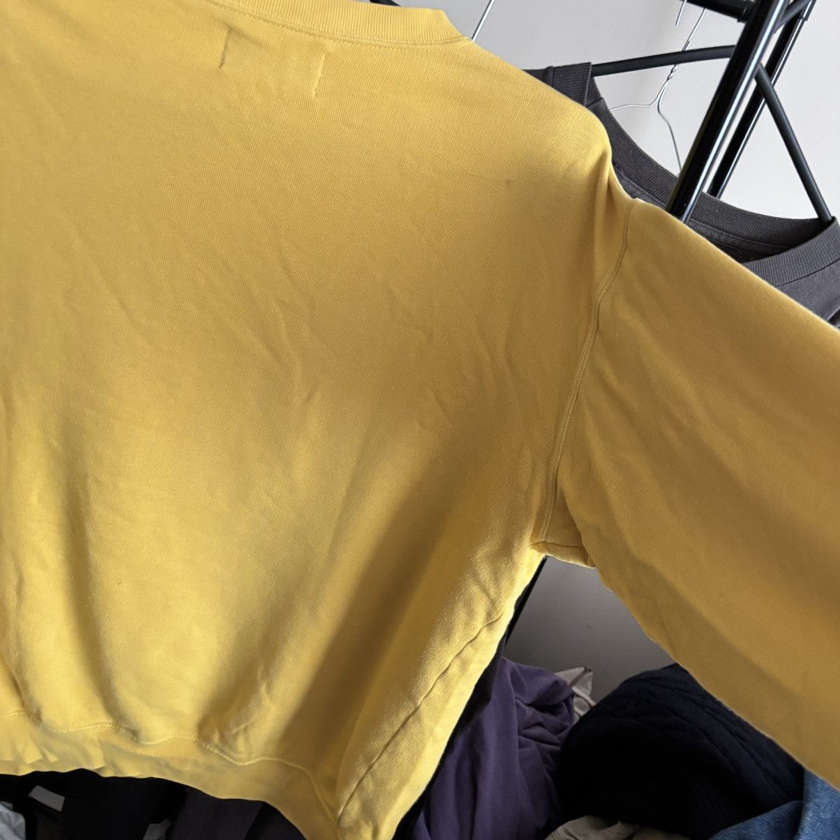 Vintage 🔥 Vintage Diesel 55 DSL Sweatshirt – Bold Yellow ERD Grunge Size US M / EU 48-50 / 2 - 6 Thumbnail