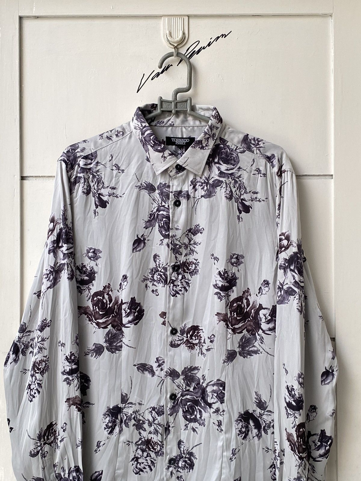 Tornado Mart Tornado Mart Flower Motive Shirt Size US XS / EU 42 / 0 - 11 Thumbnail