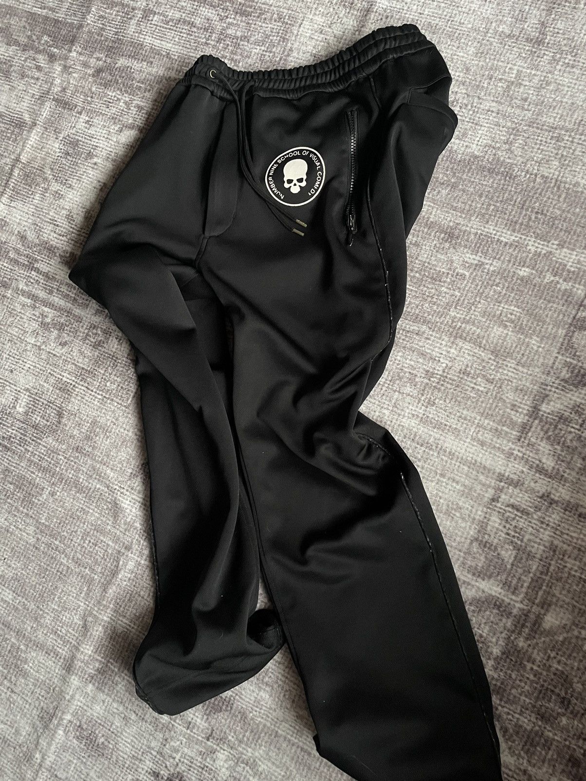 Number (N)ine Number (N)ine Skull School Visual Comedy Sweatpants Size US 32 / EU 48 - 12 Thumbnail
