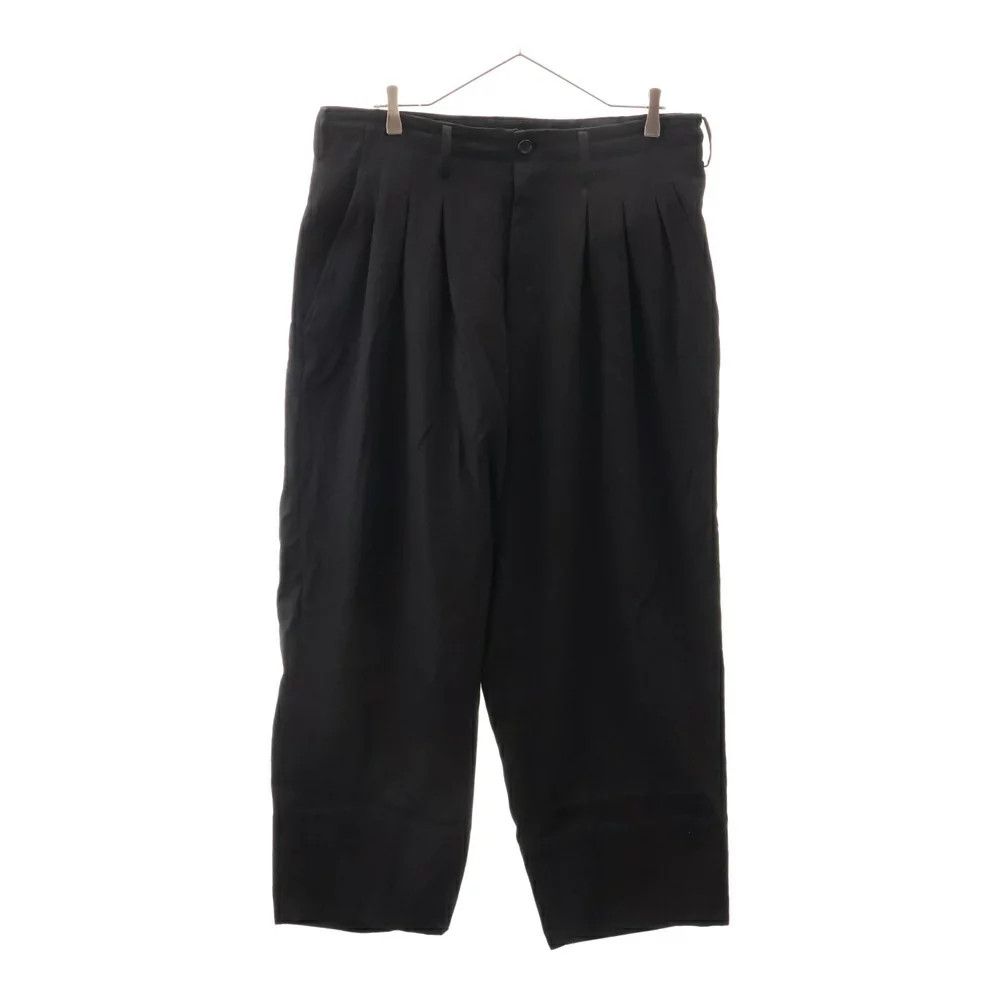 Yohji Yamamoto Yohji Yamamoto POUR HOMME 23SS Front Tuck Straight Pan Size US 34 / EU 50 - 1 Thumbnail