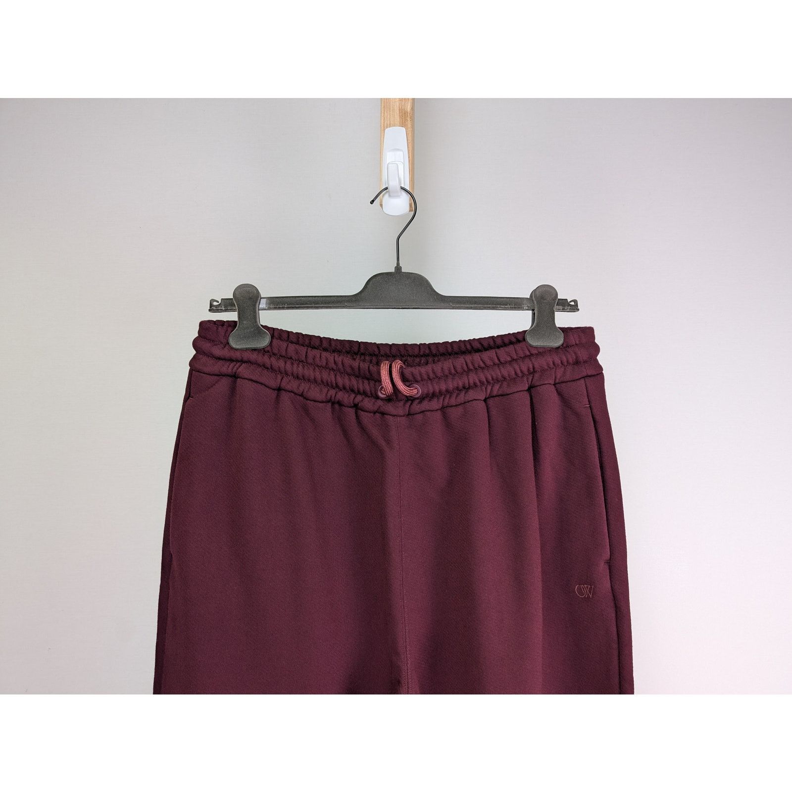 Off-White o1rshd1 Emb Sweatpants Fig Fig in Maroon Size US 36 / EU 52 - 7 Thumbnail