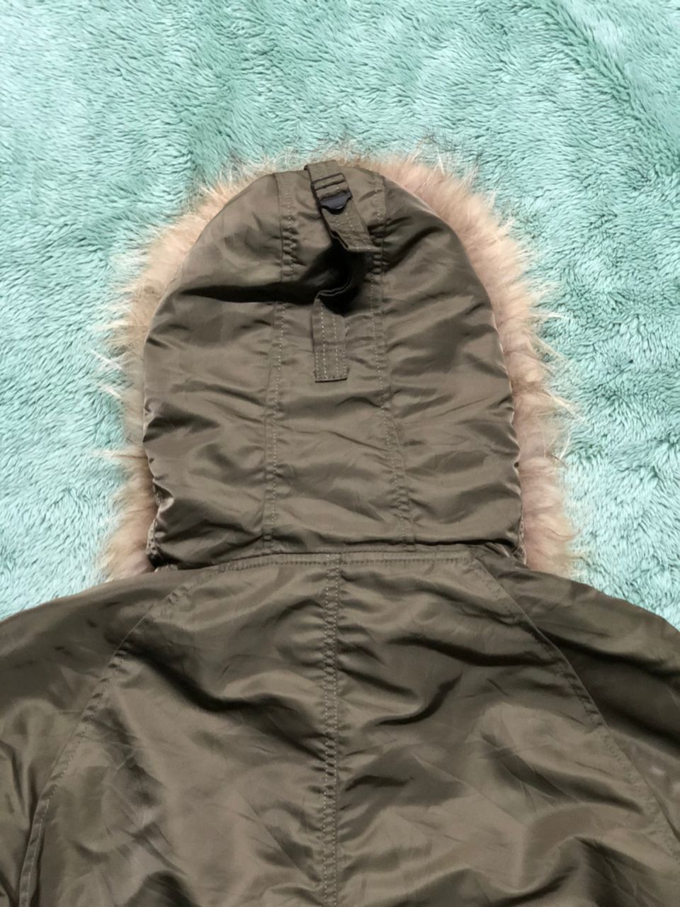 If Six Was Nine AMERICAN RAG CIE BOMBER JACKET FUR HOODED MILITARY JACKET Size US M / EU 48-50 / 2 - 10 Thumbnail