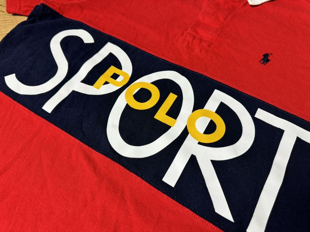 Polo Ralph Lauren Polo Ralph Lauren Polo Sport Vintage Logo Polo Shirt M Size US M / EU 48-50 / 2 - 3 Thumbnail