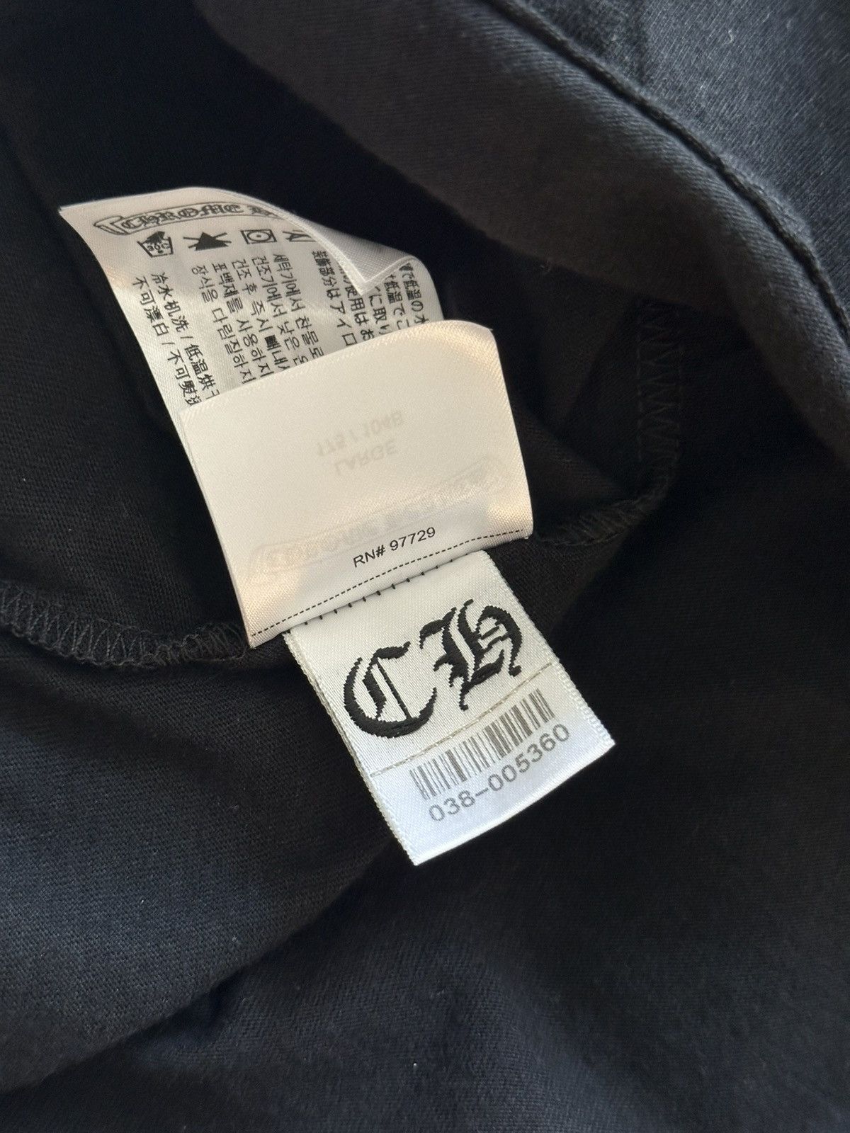 Chrome Hearts Chrome Hearts tee Size US L / EU 52-54 / 3 - 8 Thumbnail