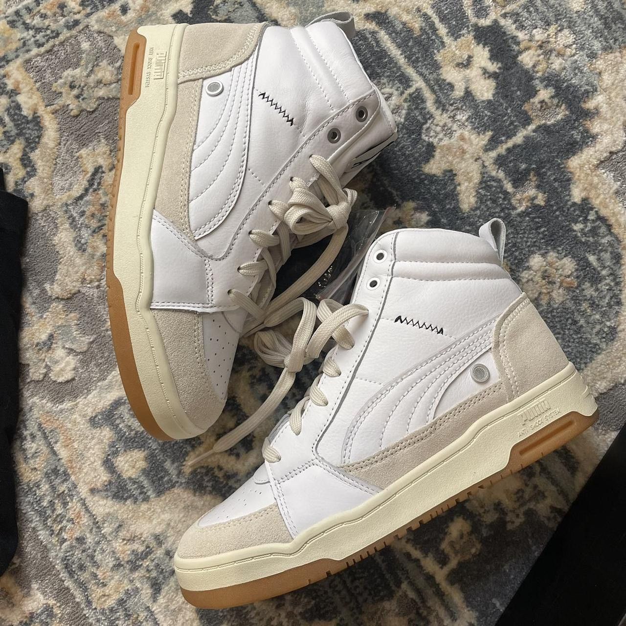 AMI × Puma Ami parix x puma white high top Size US 7 / EU 40 - 2 Thumbnail