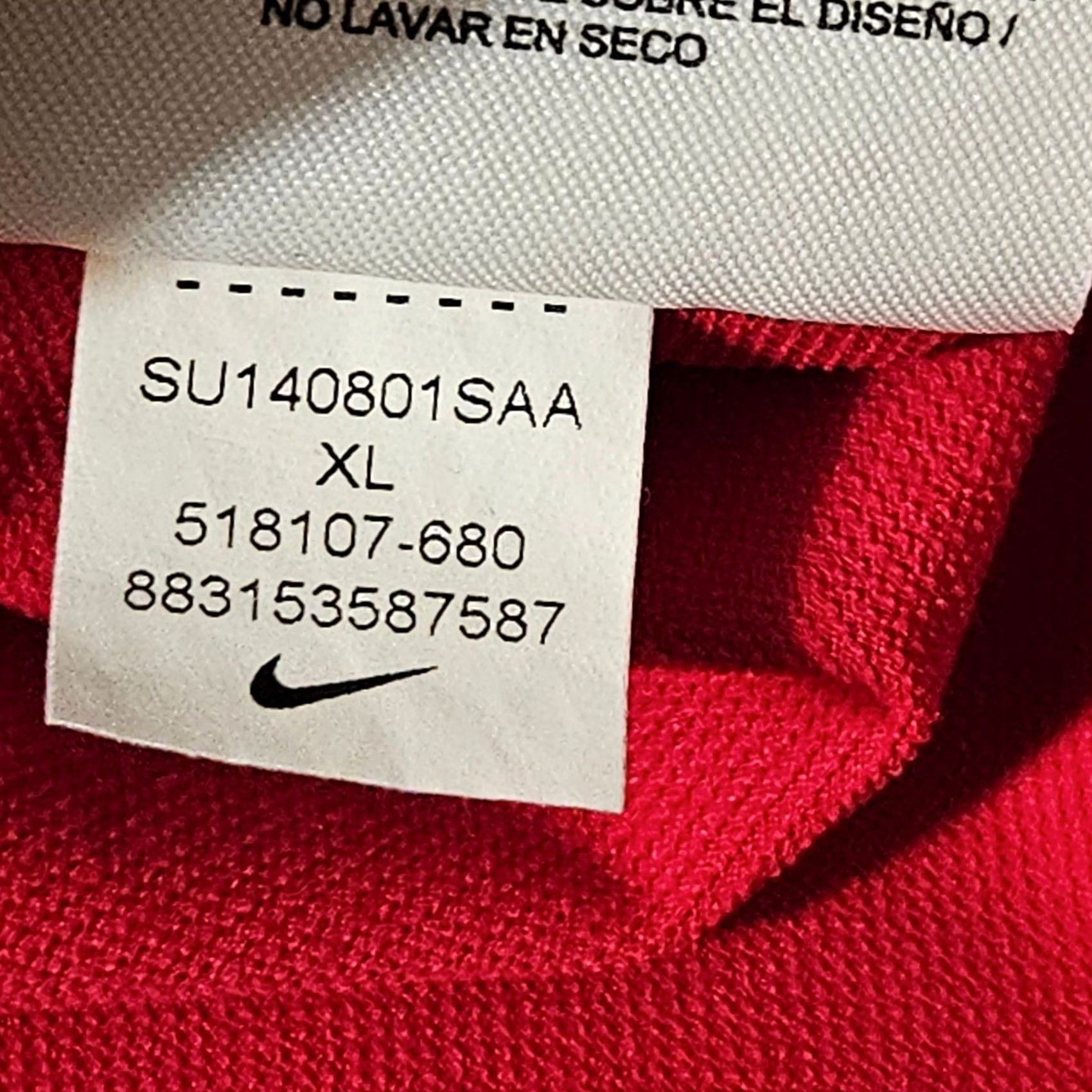 Nike Nike Tiger Woods Collection UCF Knights Golf Polo Shirt Red Men's Size XL Size US XL / EU 56 / 4 - 7 Thumbnail