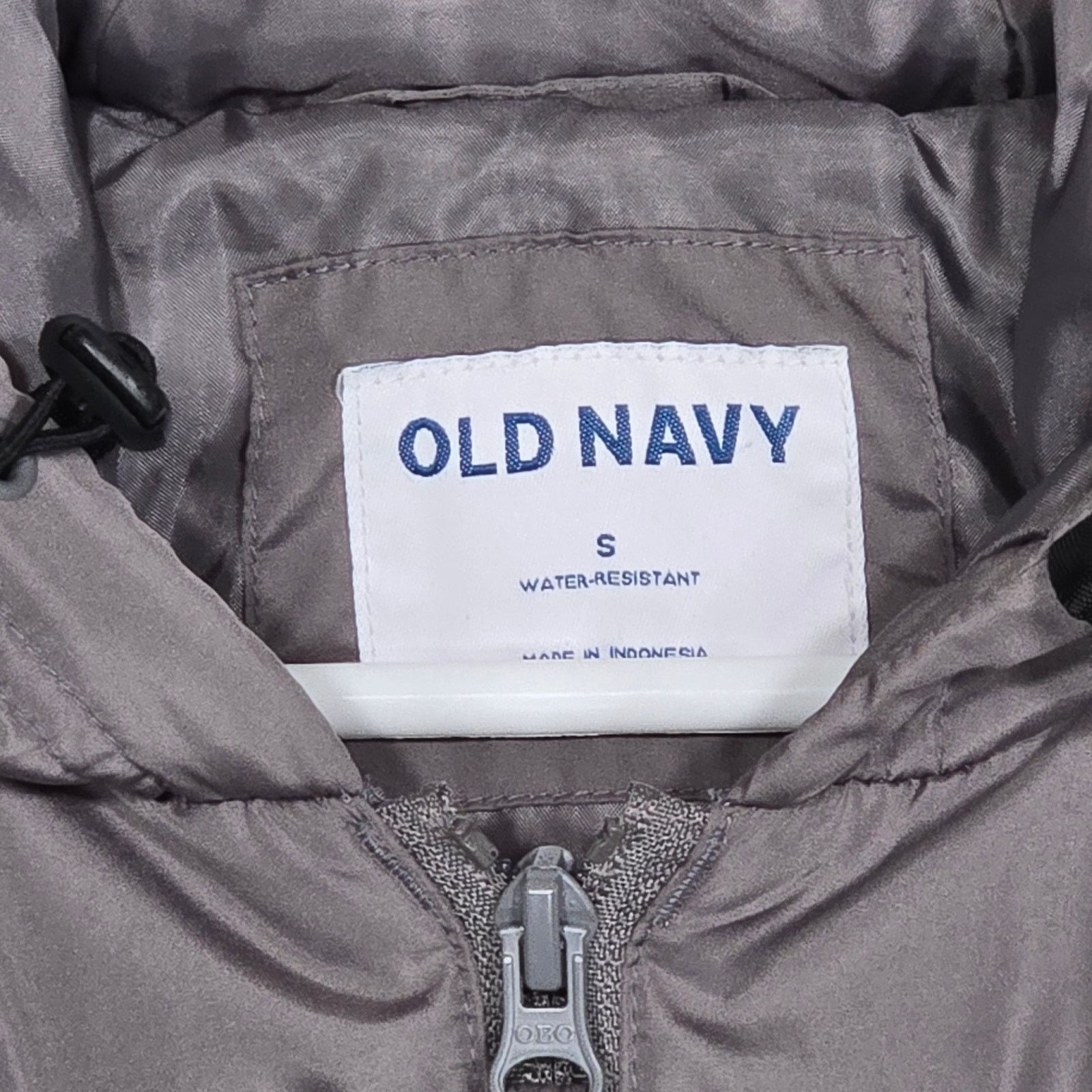 Old Navy Old Navy Men's Gray Hooded Puffer Jacket. Size S Size US S / EU 44-46 / 1 - 4 Thumbnail
