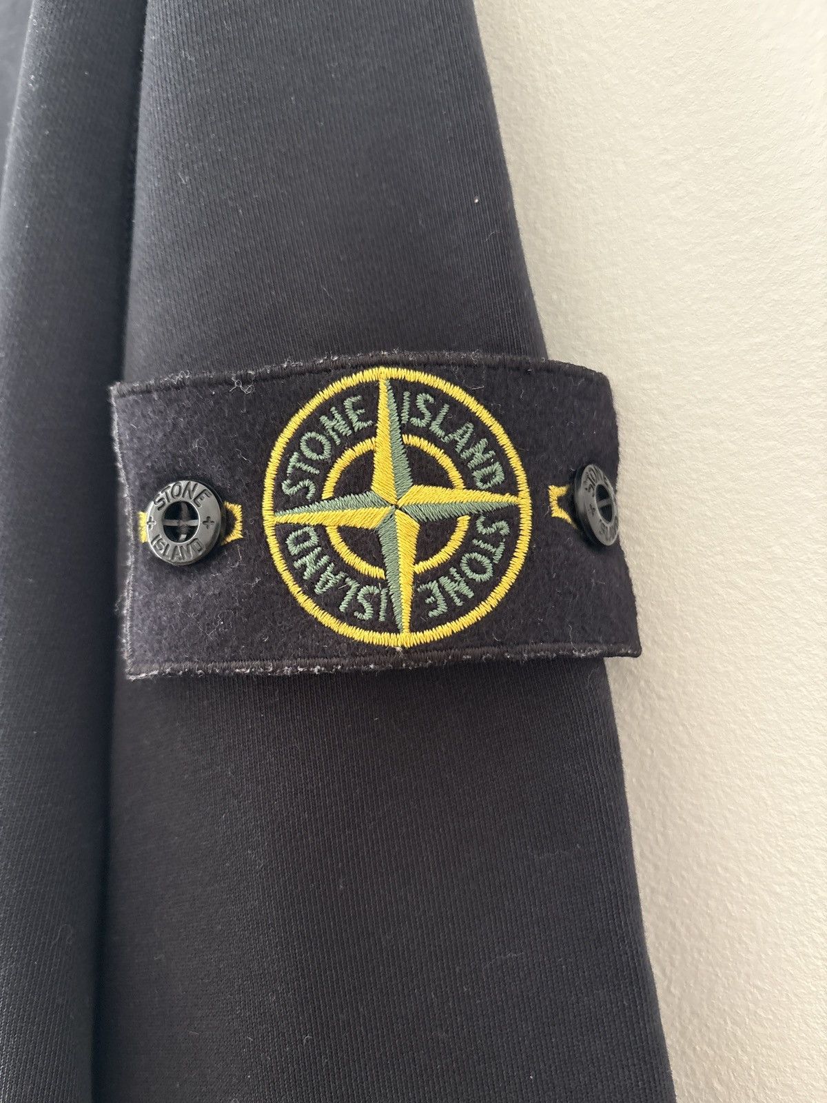 Stone Island Stone Island Garment Dyed Crew Sweatshirt Black XL Size US XL / EU 56 / 4 - 5 Thumbnail