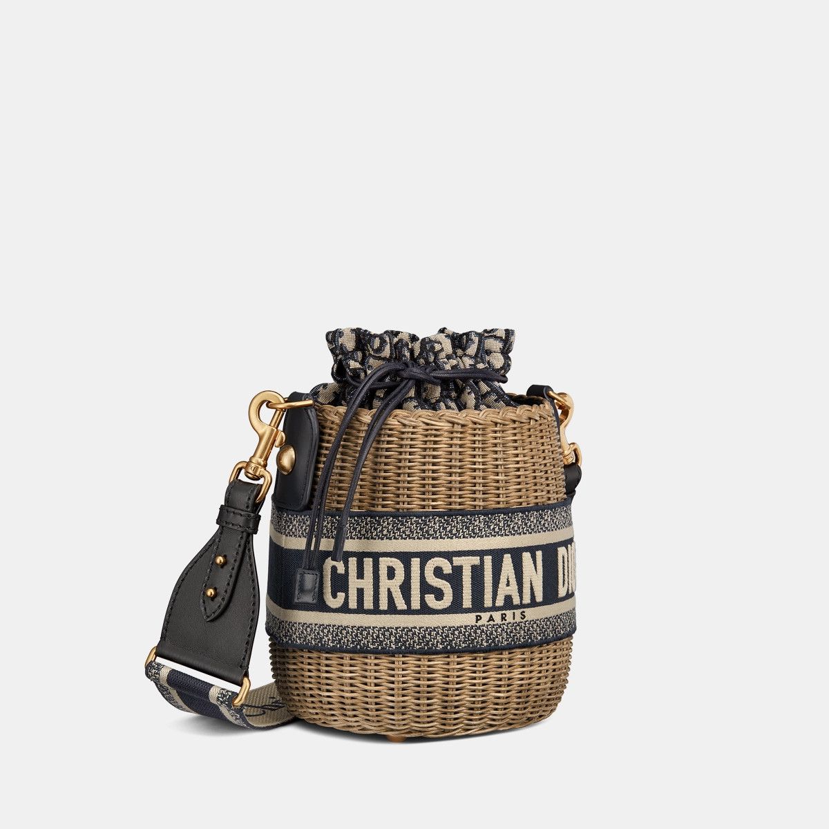 Dior o1bcso1str1124 Size: OS /Wicker Bucket Bag in Natural Size ONE SIZE - 2 Thumbnail