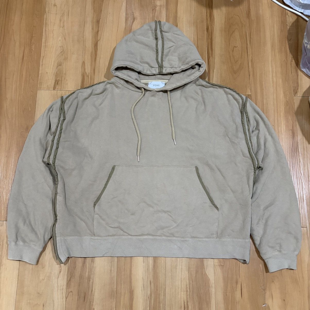 YOKE Yoke piping wide parka hoodie Size US M / EU 48-50 / 2 - 1 Thumbnail