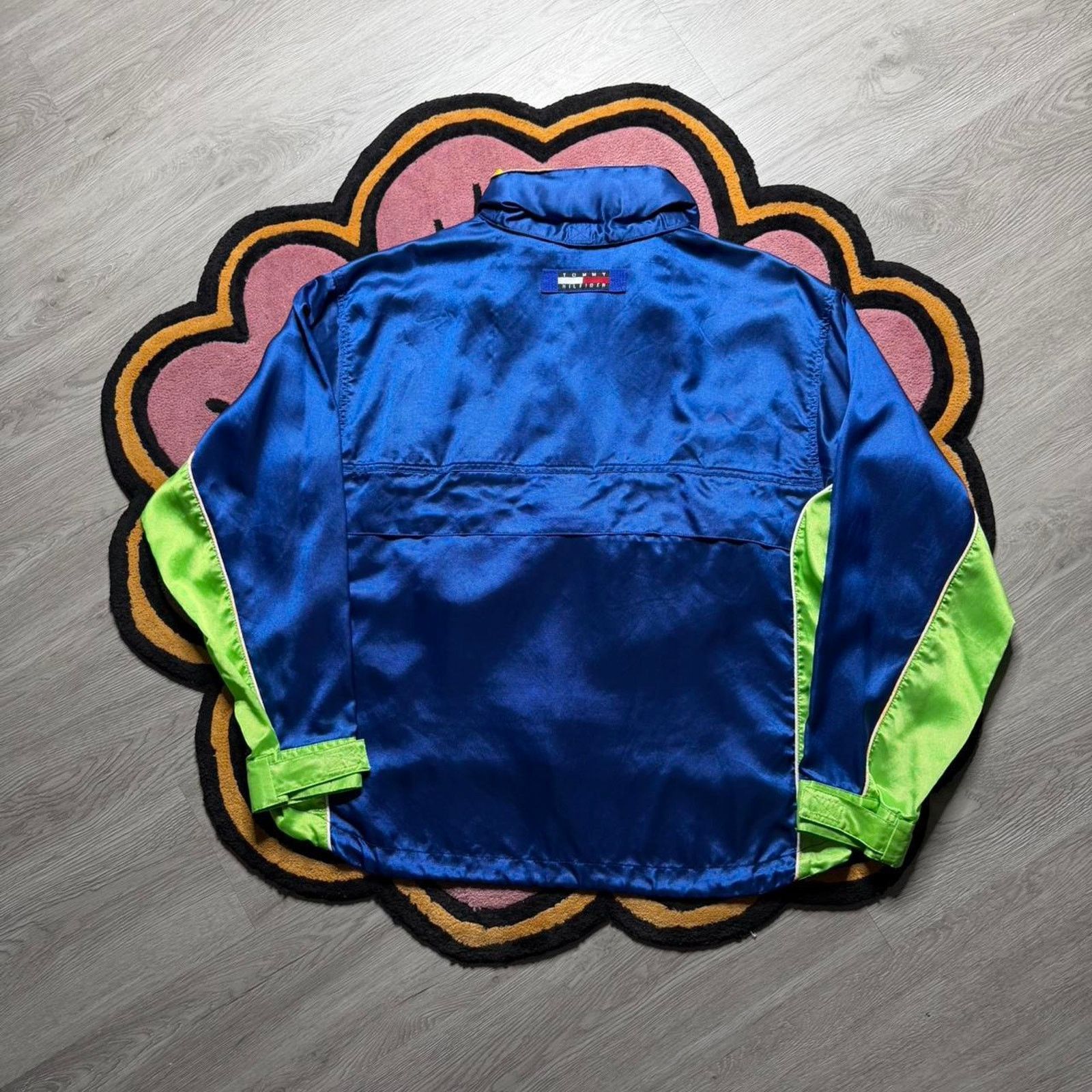 Tommy Hilfiger × Vintage Vintage 90’s Tommy Hilfiger 1/4 Zip Pullover Anorak Jacket Size US S / EU 44-46 / 1 - 7 Thumbnail