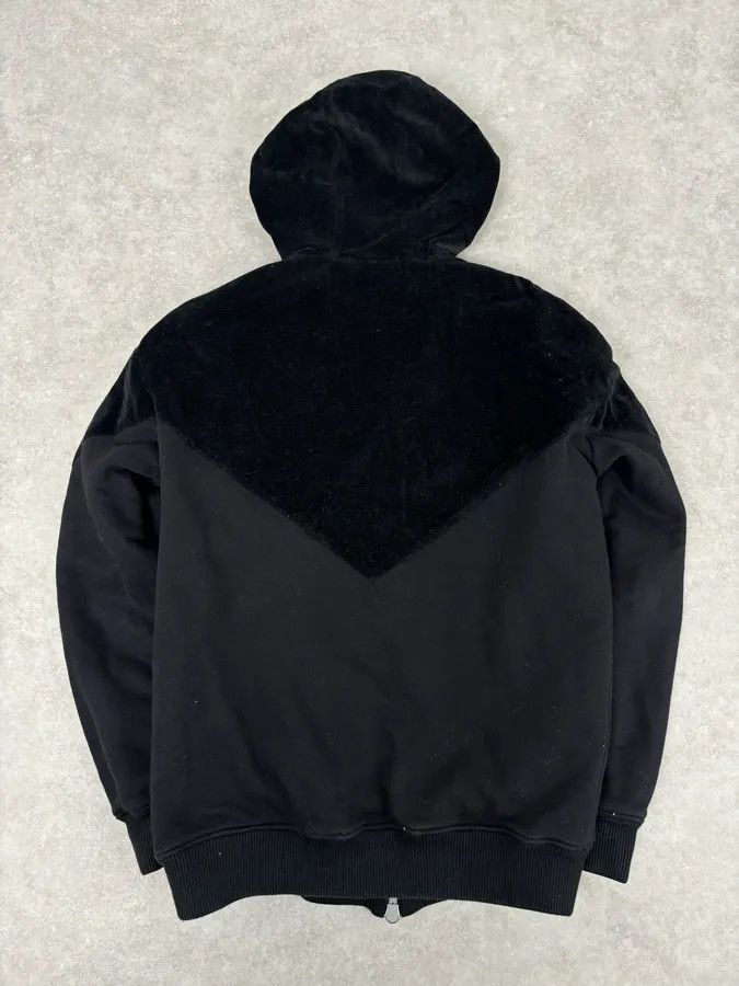Givenchy 2010s Givenchy Black Premium Velvet Hybrid Hooded Jacket Size US M / EU 48-50 / 2 - 5 Thumbnail