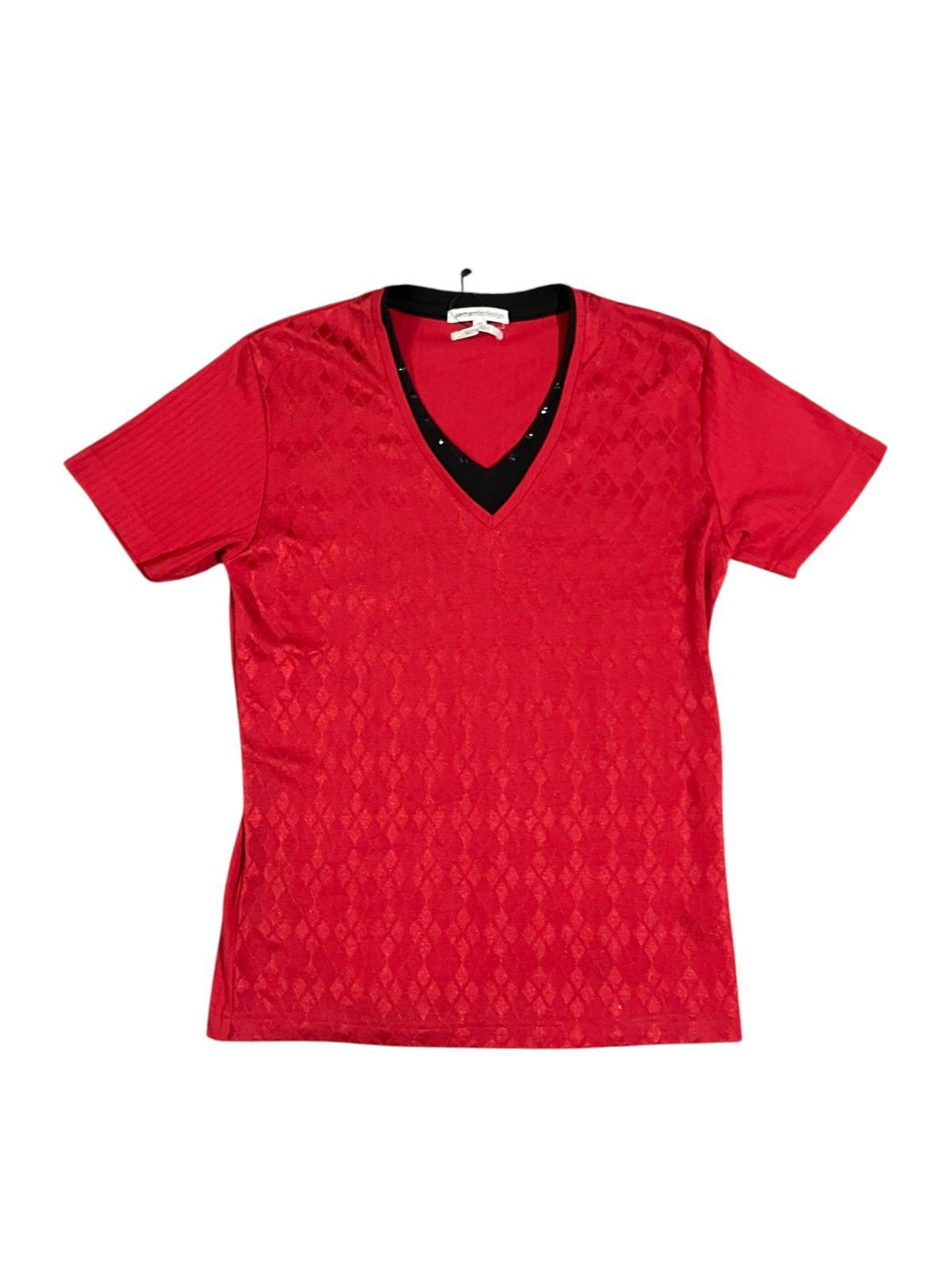 semanticdesign Y2K Semantic Design Double Layered Studded T Shirt Size US S / EU 44-46 / 1 - 1 Thumbnail