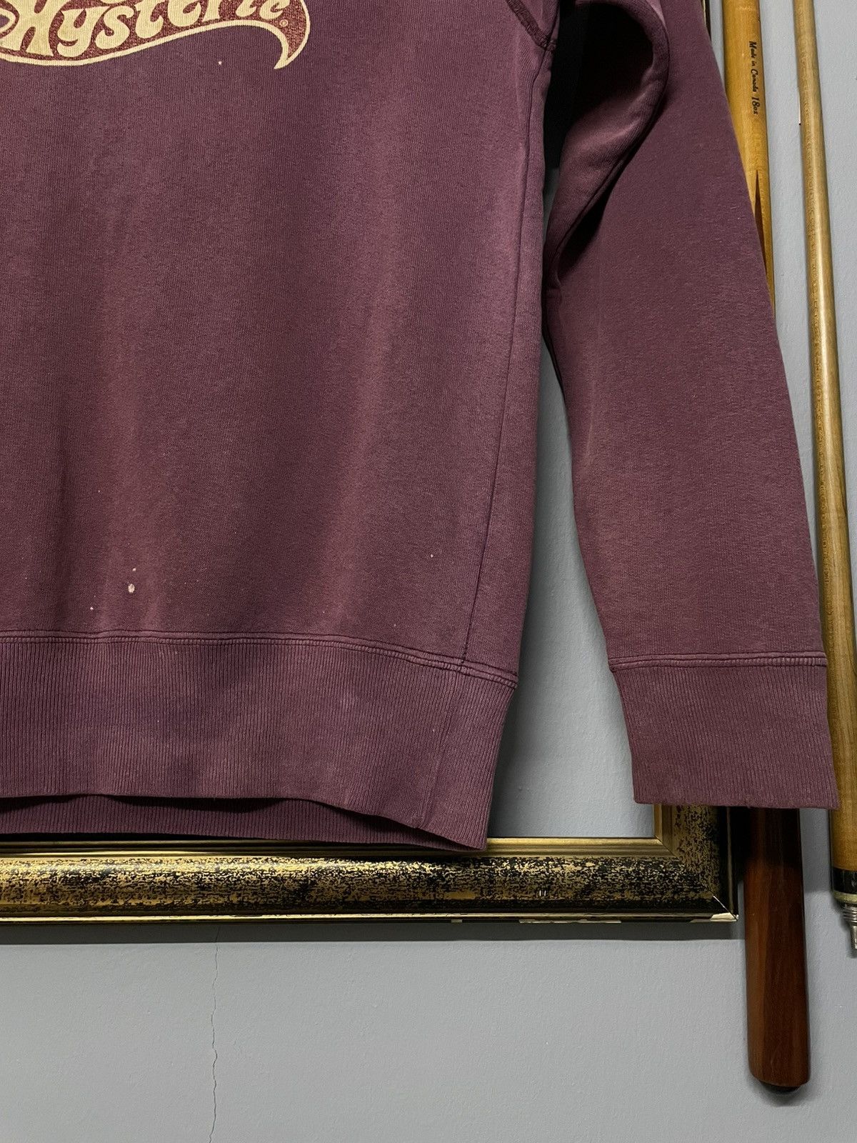 Hysteric Glamour 90s Og Hysteric Glamour Flame Retro Script Font Sweatshirt Size US M / EU 48-50 / 2 - 4 Thumbnail
