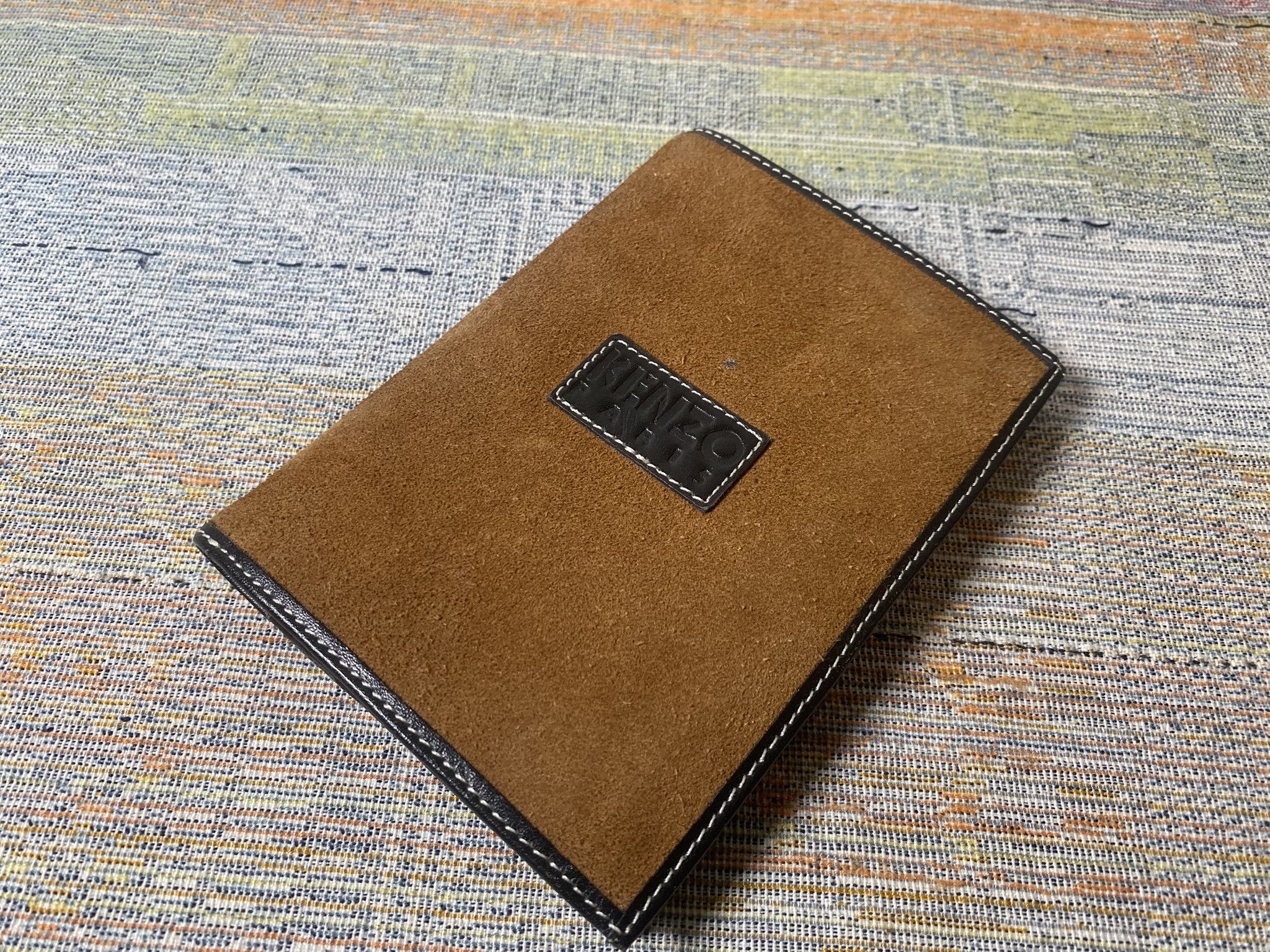 Kenzo Kenzo Paris Vintage Suede & Leather Wallet Brown France Size ONE SIZE - 1 Thumbnail