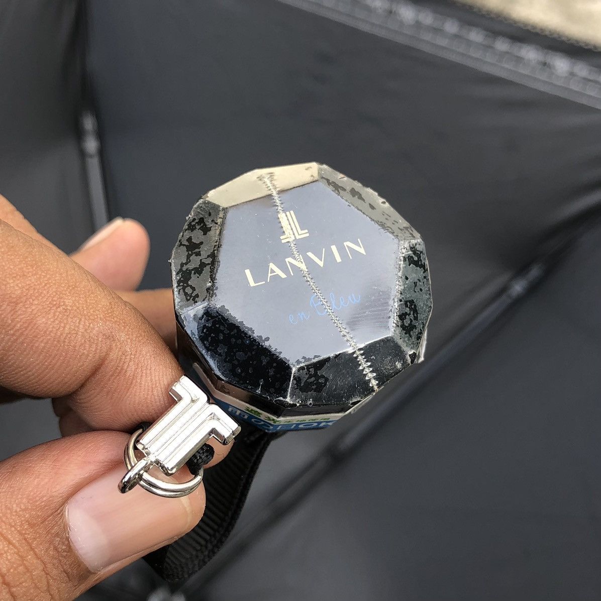Lanvin LANVIN en Blue Moonbat Folding Umbrella Size ONE SIZE - 10 Thumbnail