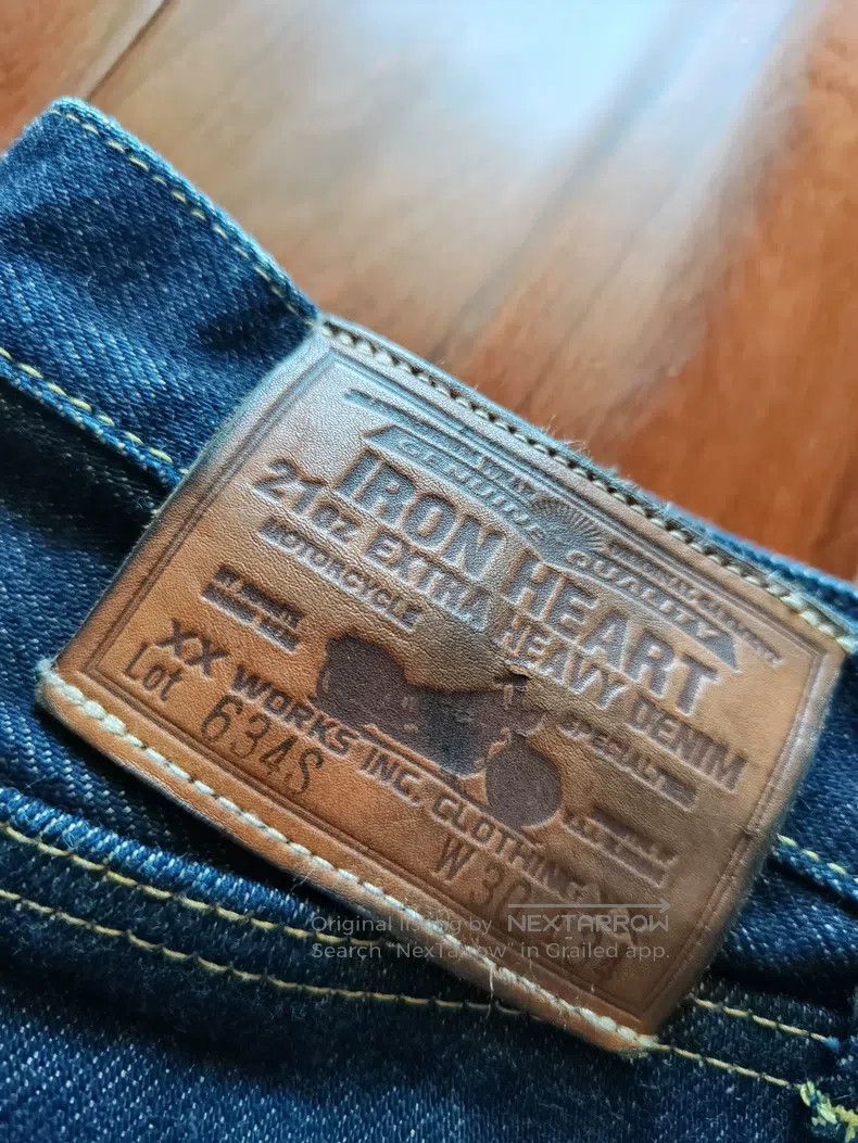 Iron Heart Iron Heart Heavy 21oz straight jeans Size US 30 / EU 46 - 1 Thumbnail