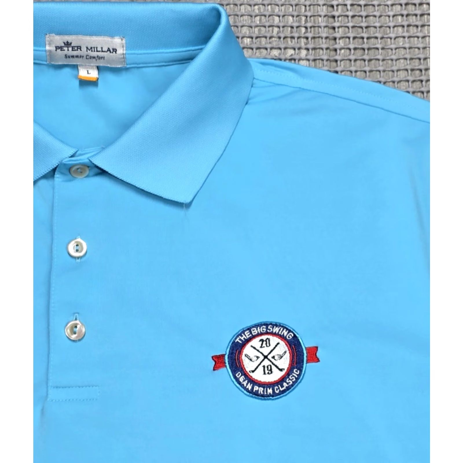 Peter Millar Peter Millar Summer Comfort Polo Men L Blue Dean Prim Big Swing Size US L / EU 52-54 / 3 - 3 Thumbnail