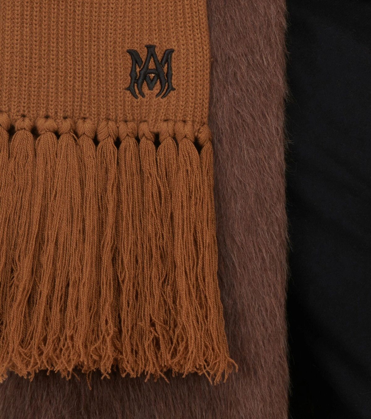 Amiri o1y0525 Size : OS / Logo Scarf in Brown Size ONE SIZE - 2 Thumbnail
