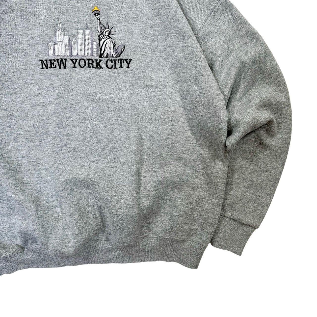 Vintage Vintage 90s Fruit of the Loom Embroidered New York City Size US XL / EU 56 / 4 - 3 Thumbnail