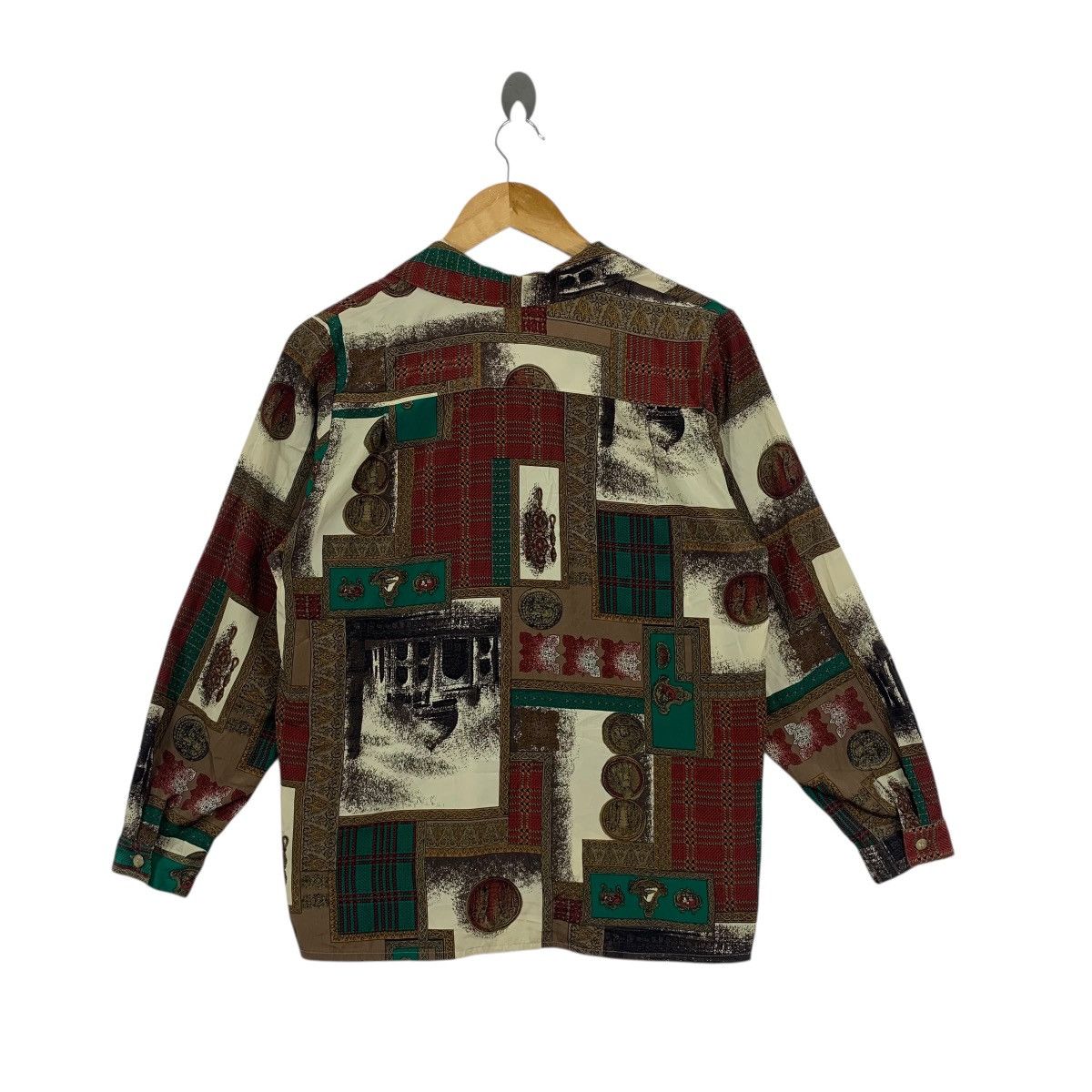 Vintage Vintage AMY PARIS Taj Mahal Painting Casual Tee Shirt Button Size M / US 6-8 / IT 42-44 - 6 Thumbnail