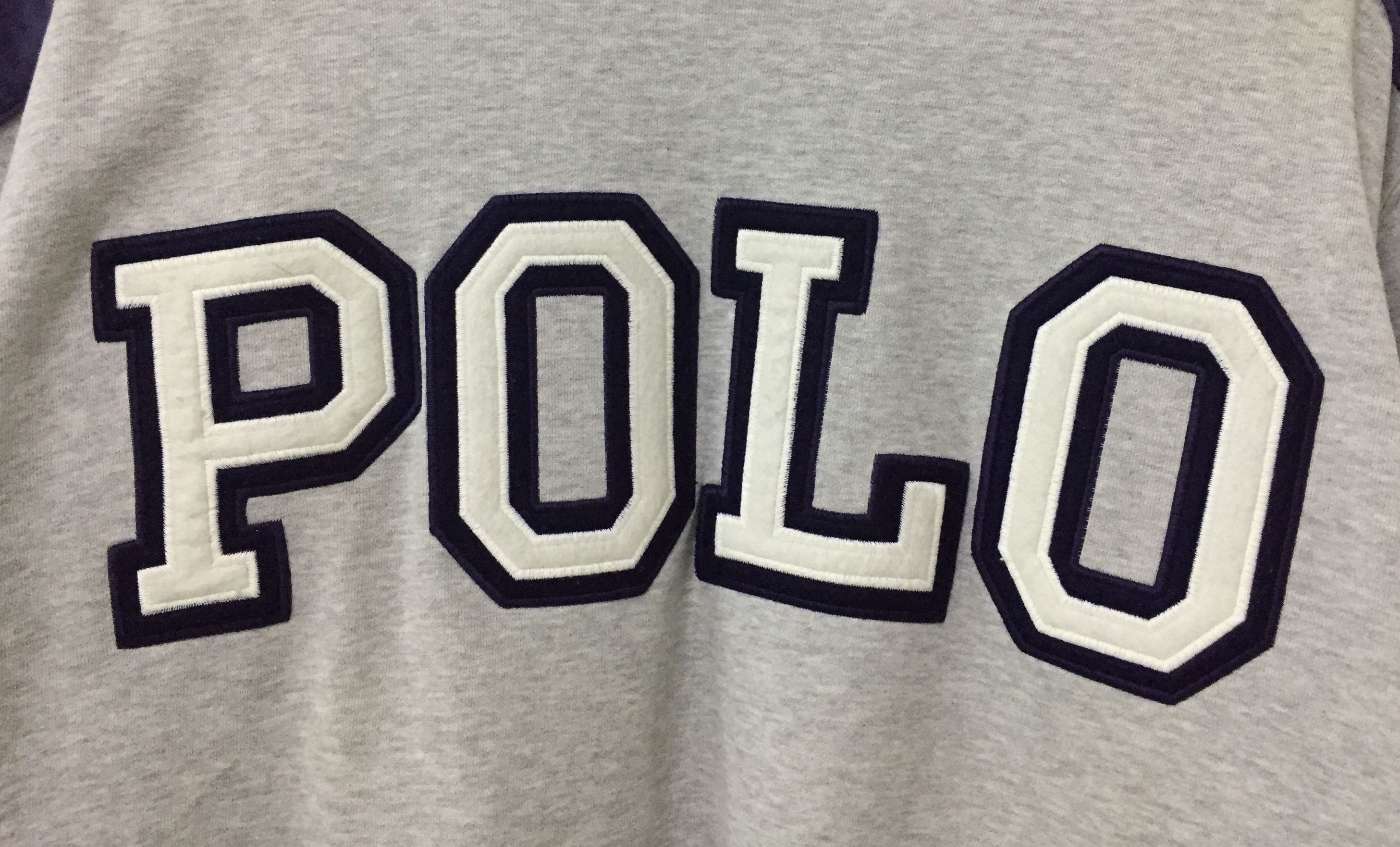 Polo Ralph Lauren × Vintage VINTAGE 90s POLO RALPH LAUREN EMBROIDERY LOGO SWEATSHIRT Size US M / EU 48-50 / 2 - 6 Thumbnail