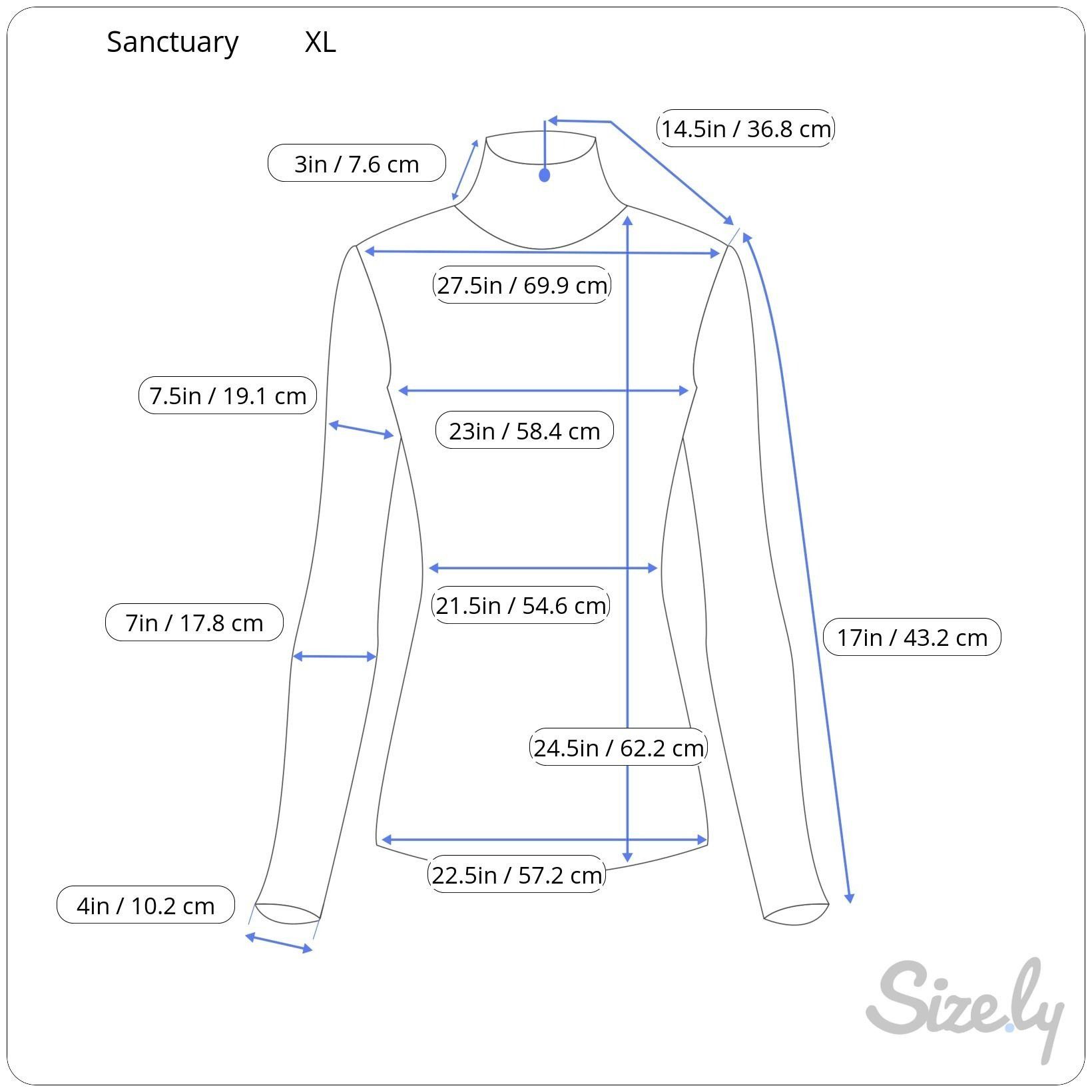 Other Sanctuary Womens XL Blue Chenille Mockneck Pullover Sweater Size XL / US 12-14 / IT 48-50 - 2 Thumbnail