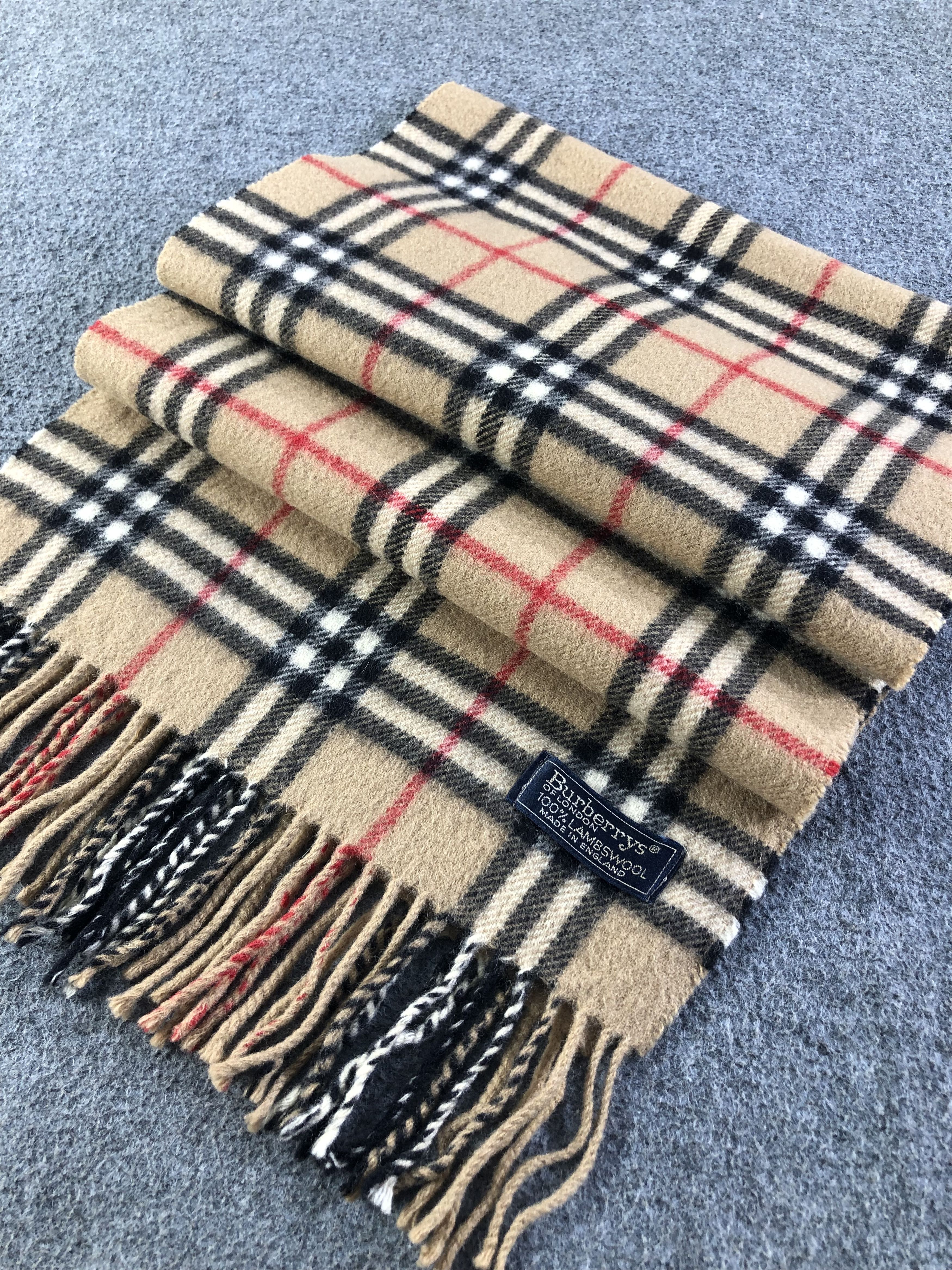 Burberry Burberrys Scarf / Muffler / Neckwear SS1354 Size ONE SIZE - 2 Thumbnail