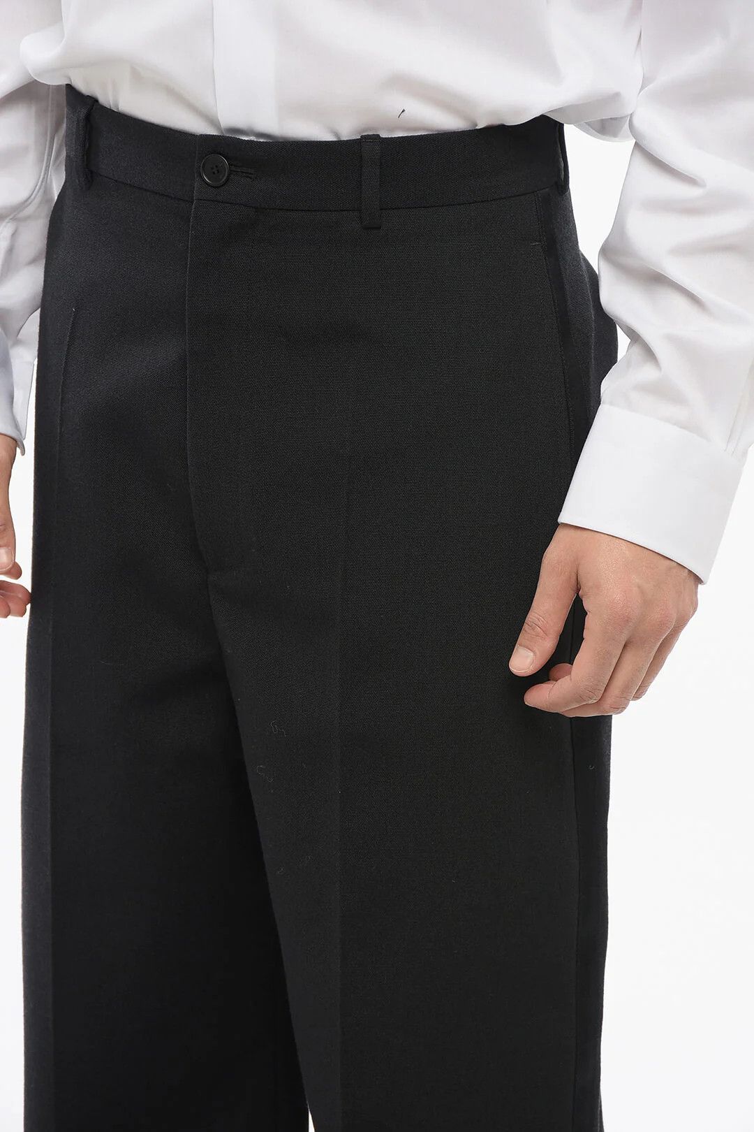 Balenciaga og1mm0426 Four-Pocket Wool Pant in Black Size US 30 / EU 46 - 3 Thumbnail